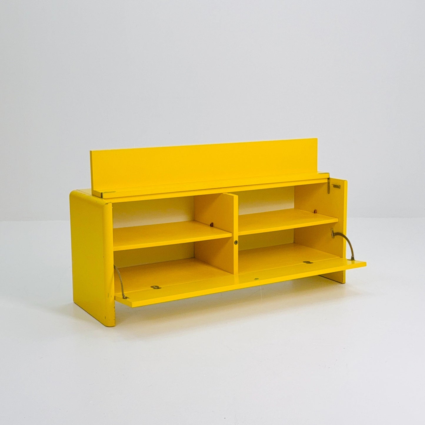 Mid century Space Age “Quadro” Shoe Cabinet number 322.45 by Jürgen Lange for Schönbuch, Germany 1960s