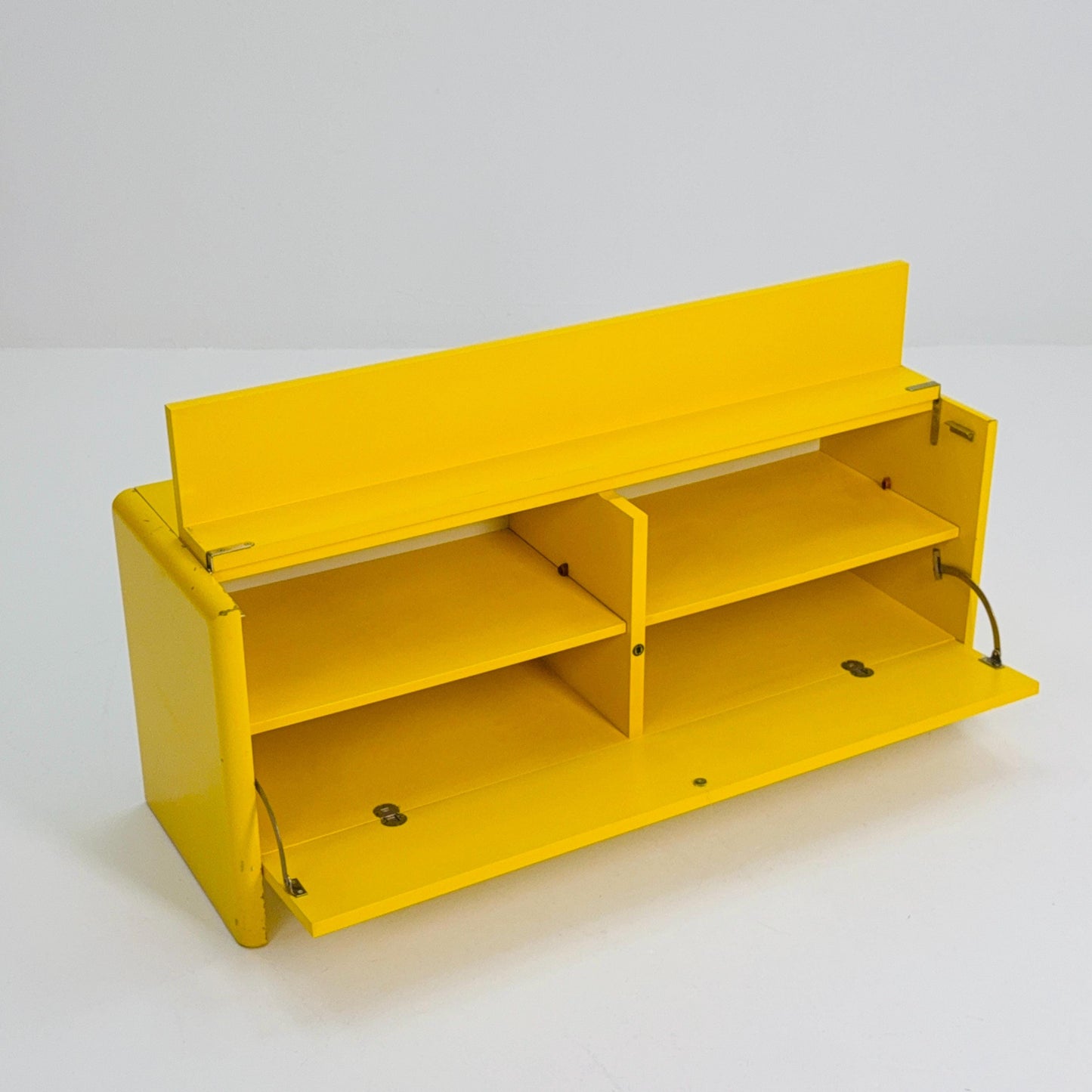 Mid century Space Age “Quadro” Shoe Cabinet number 322.45 by Jürgen Lange for Schönbuch, Germany 1960s