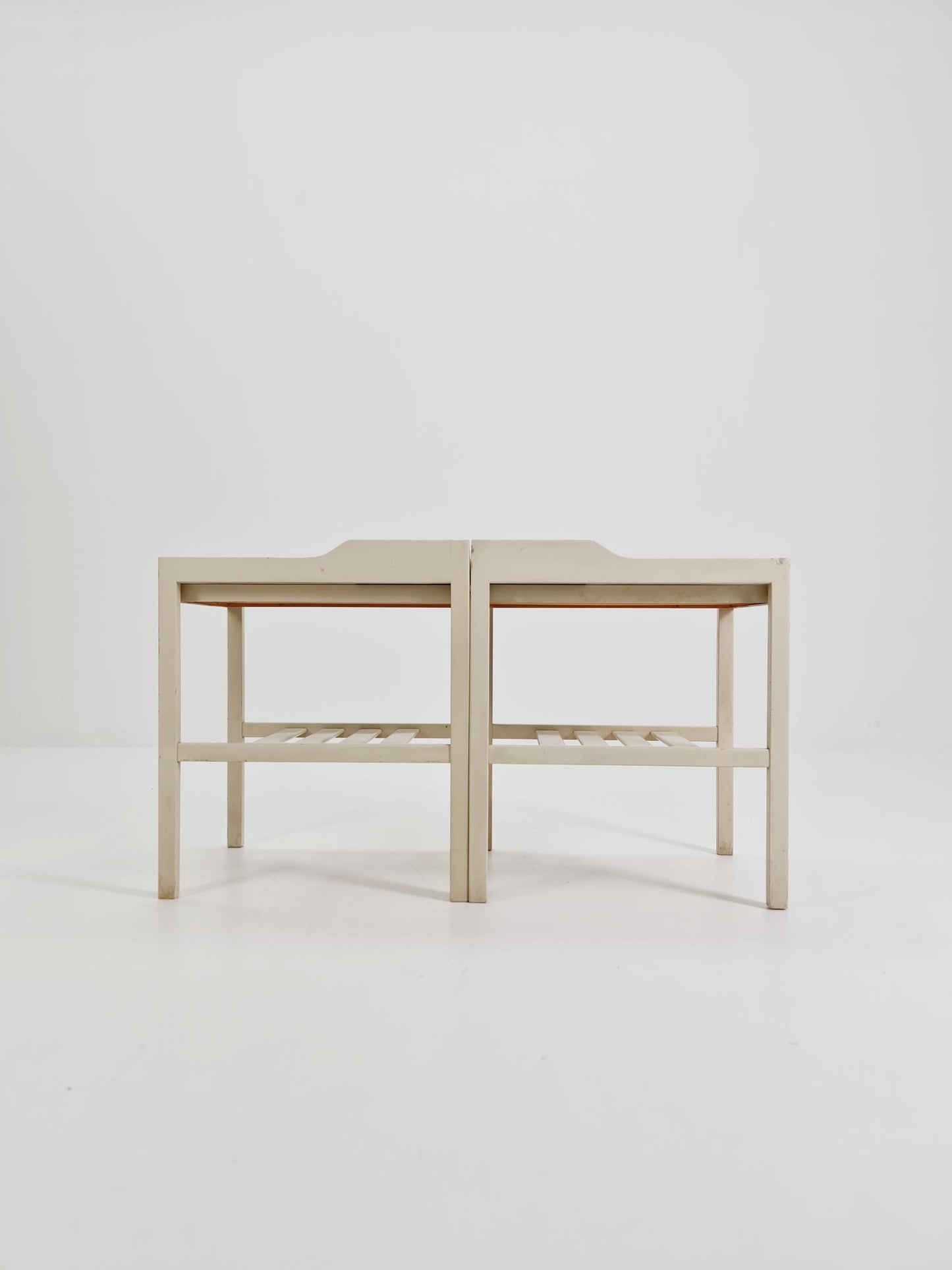 Swedish nightstands mid century design by Bertil Fridhagen for Bodafors ,1960