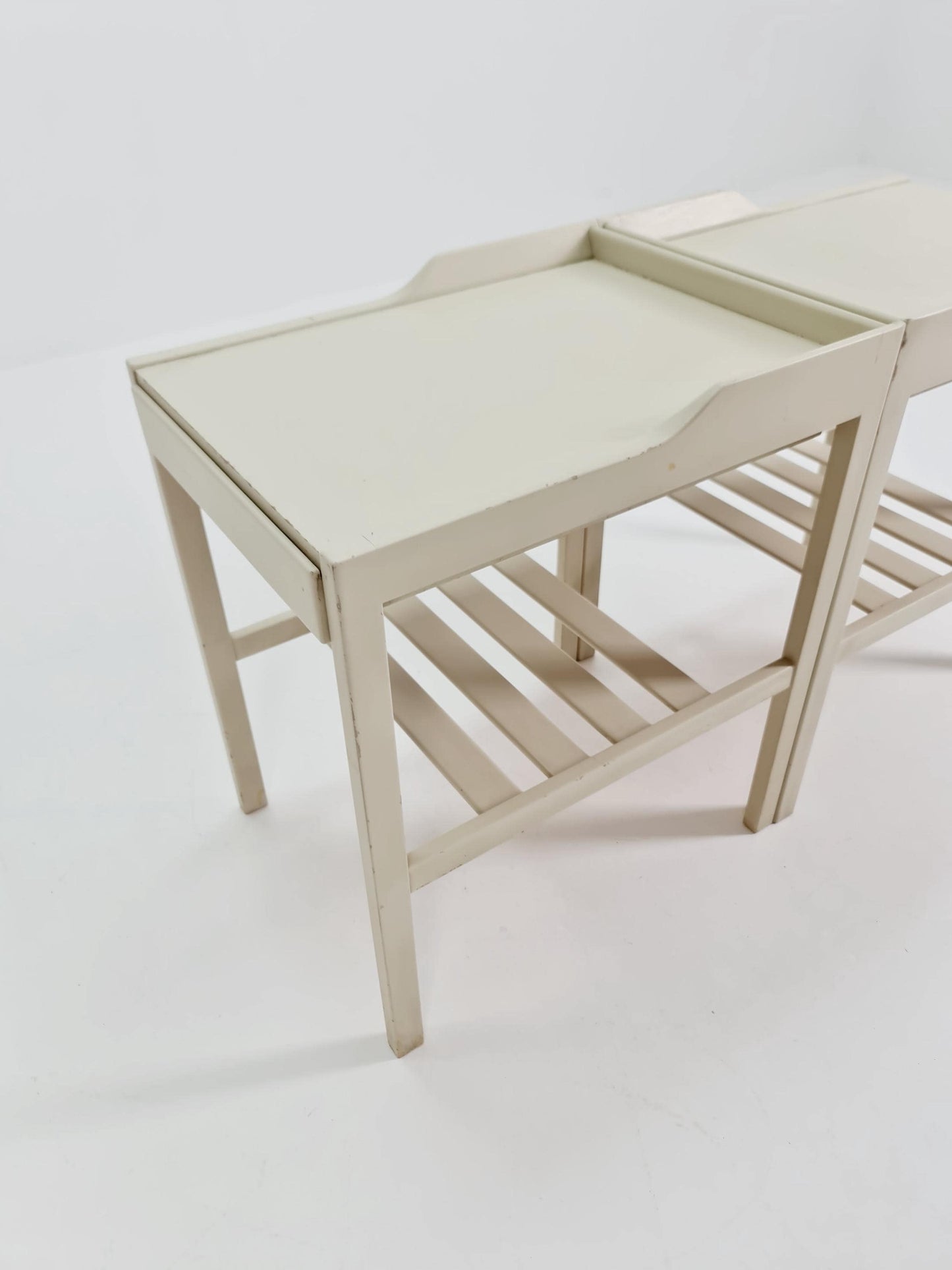 Swedish nightstands mid century design by Bertil Fridhagen for Bodafors ,1960