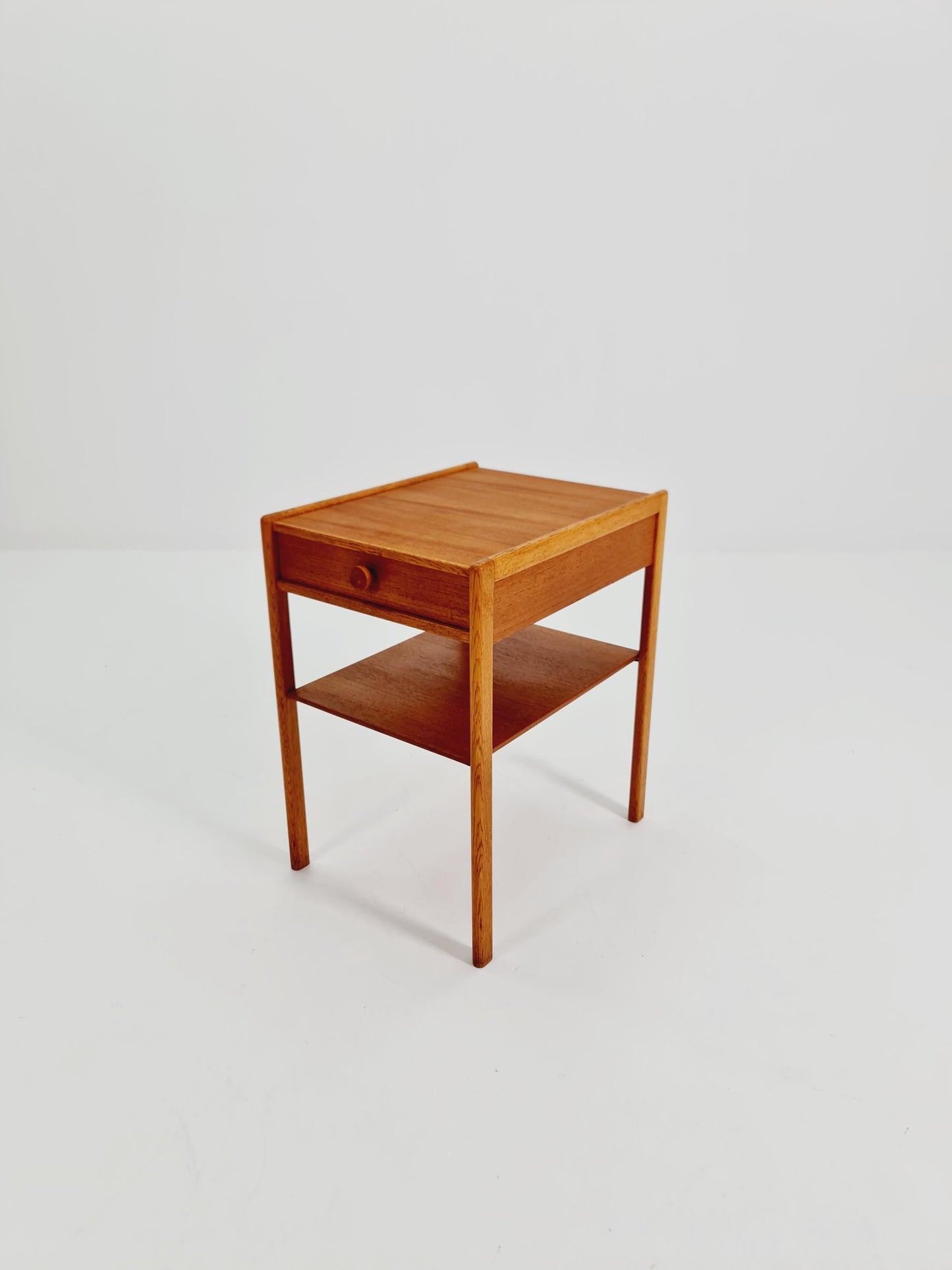 Midcentury danish Teak Vintage Side table by A.B Erik Andersson straight from the sixties