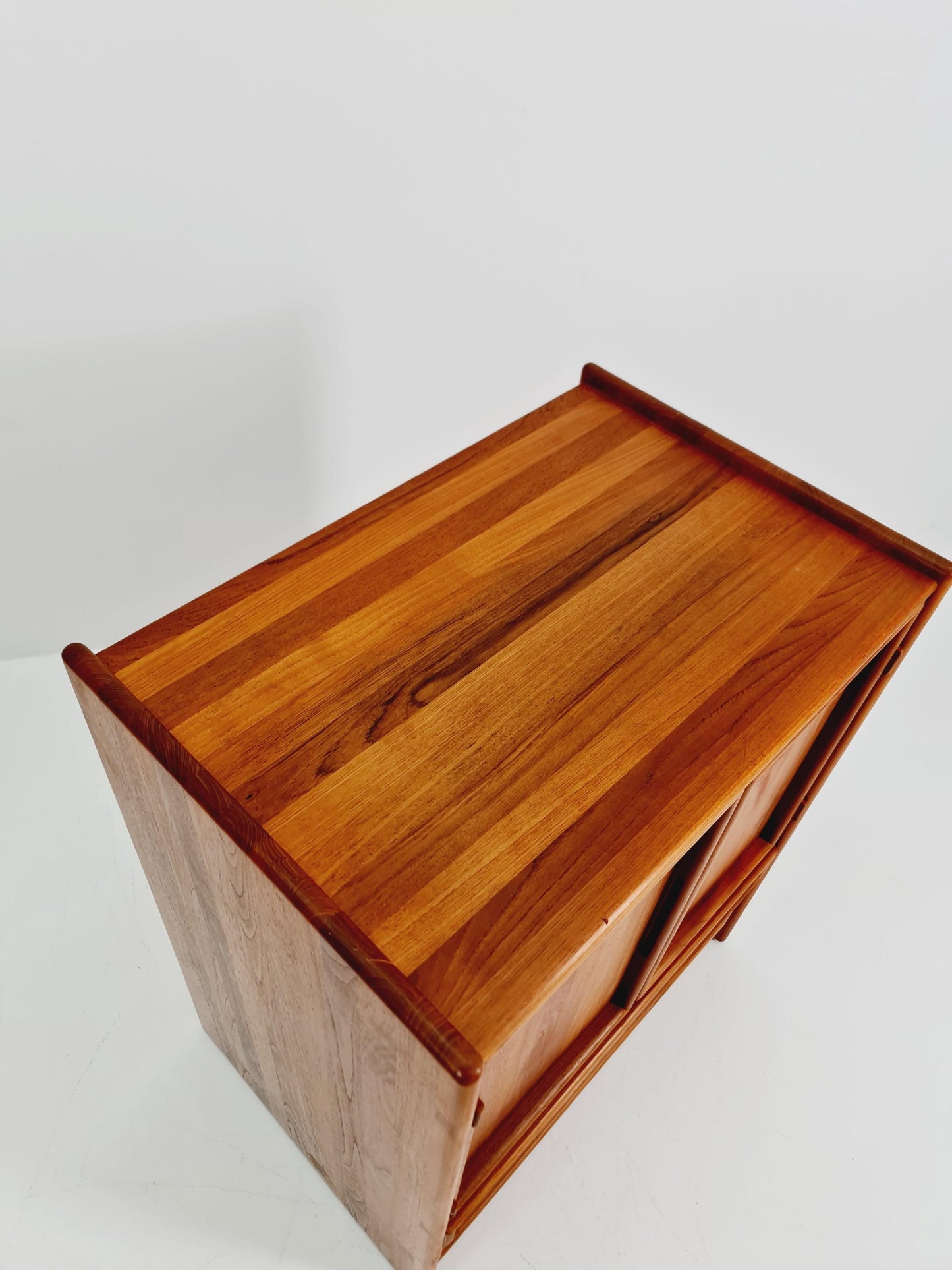 Mid Century Modern danish highboard Solid teak Sideboard, 1970s