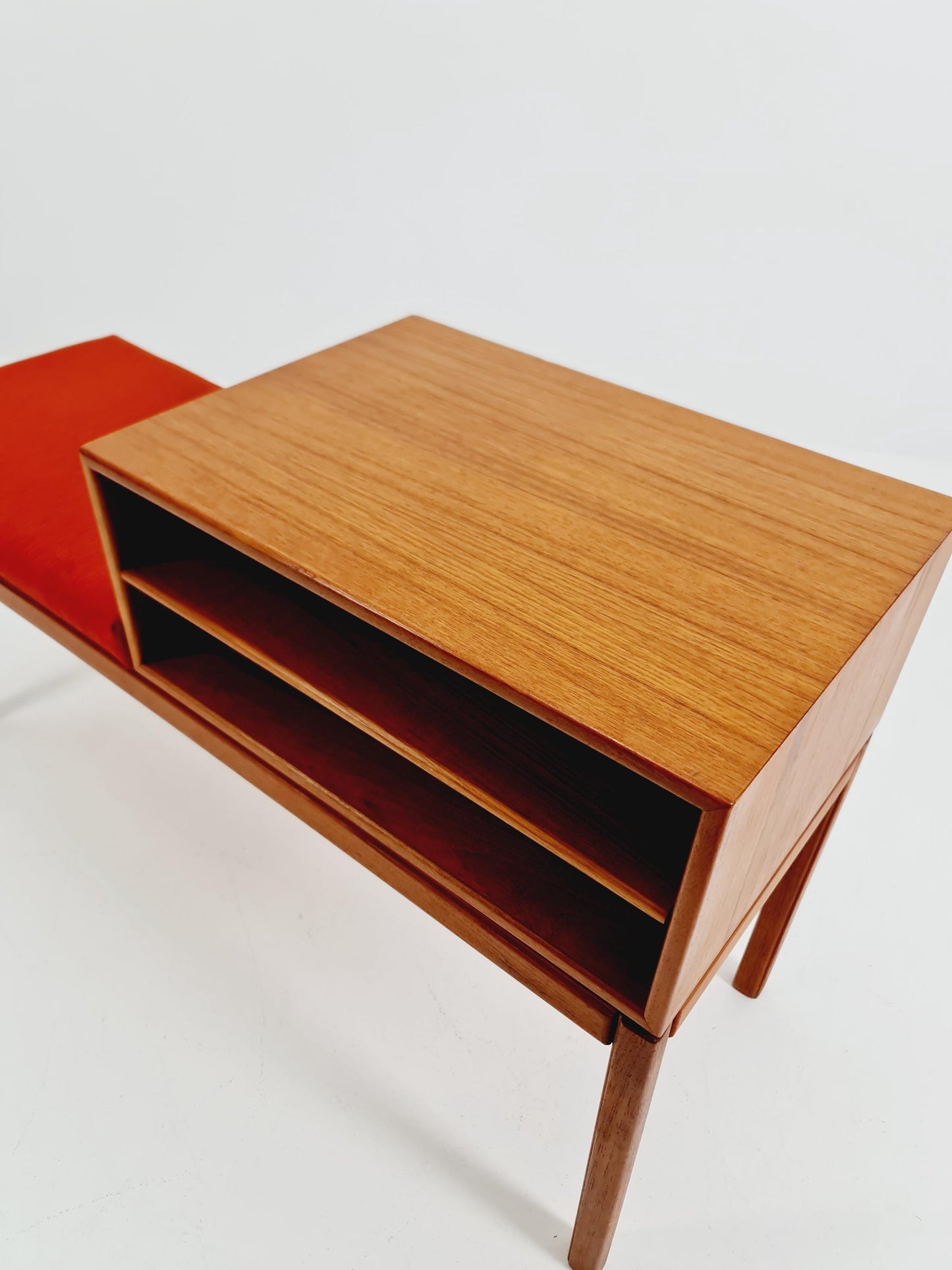Danish teak telefon table/ hallway table By Engsröm Myrstrand for Tingströms , 1960s
