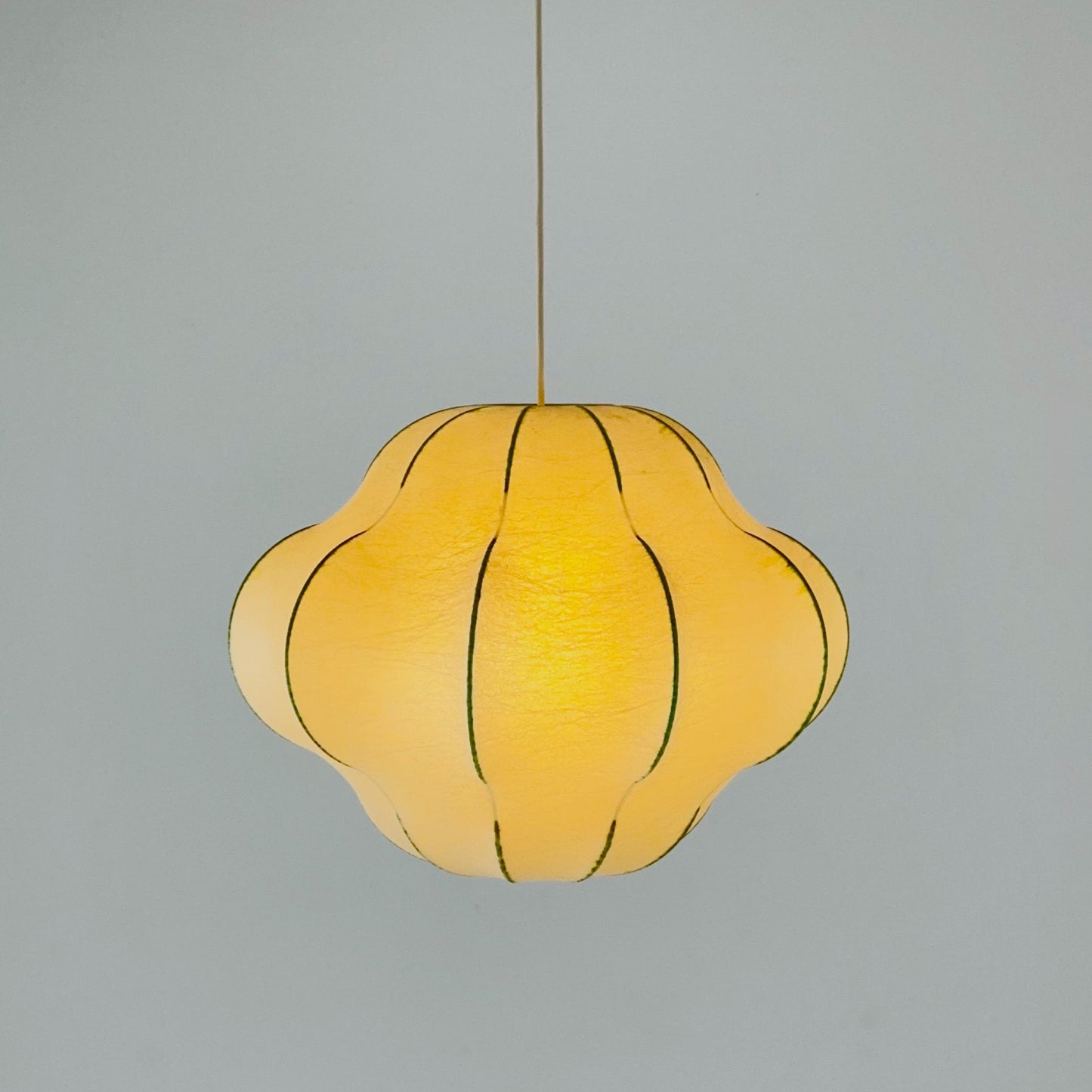 Rare large Iconic “Viscontea” Hanging Lamp by Achille & Pier Giacomo Castiglioni for Flos 1960s Italy