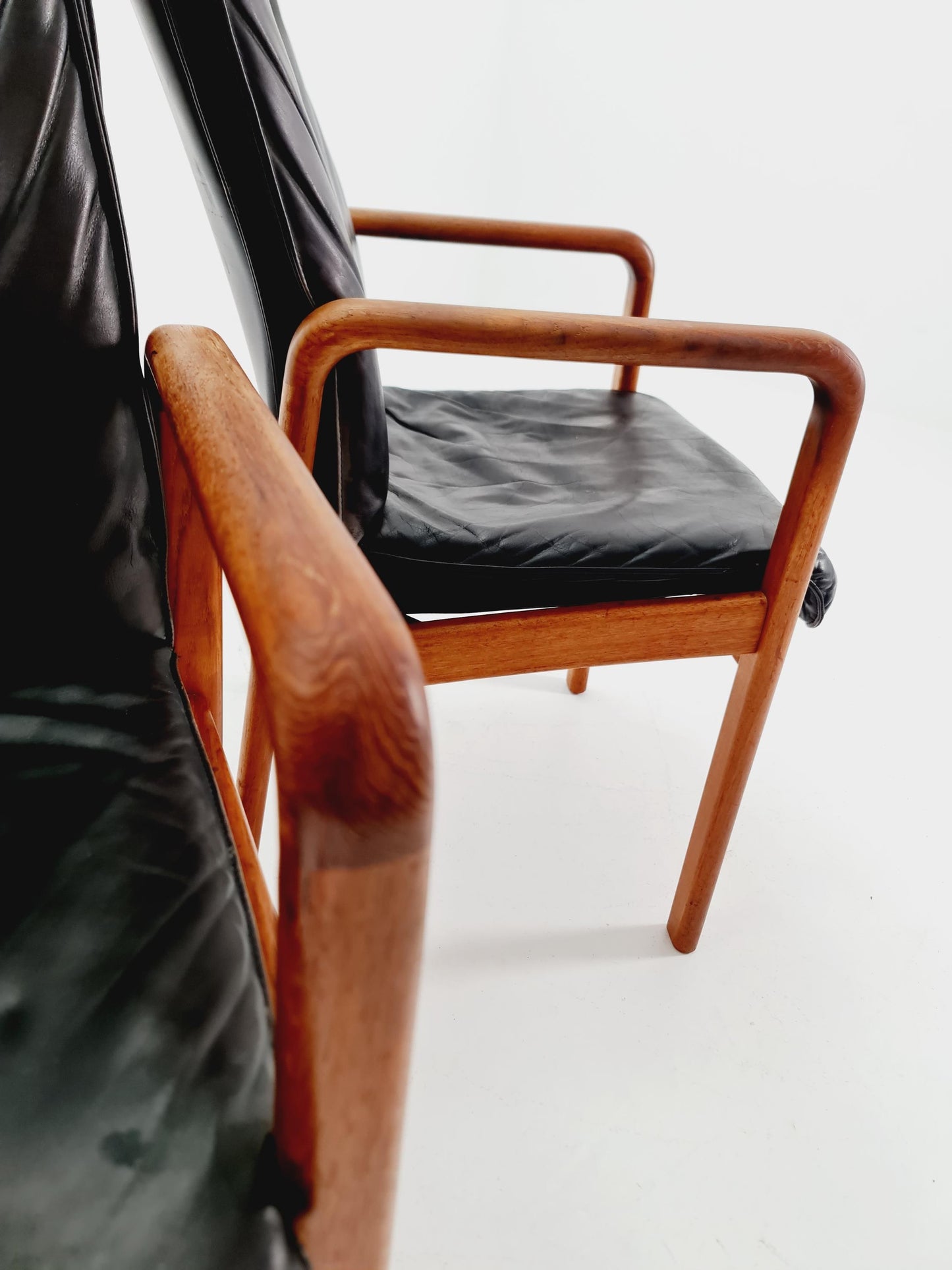 Mid Century Danish solid teak Armchairs by Dyrlund, 1970s