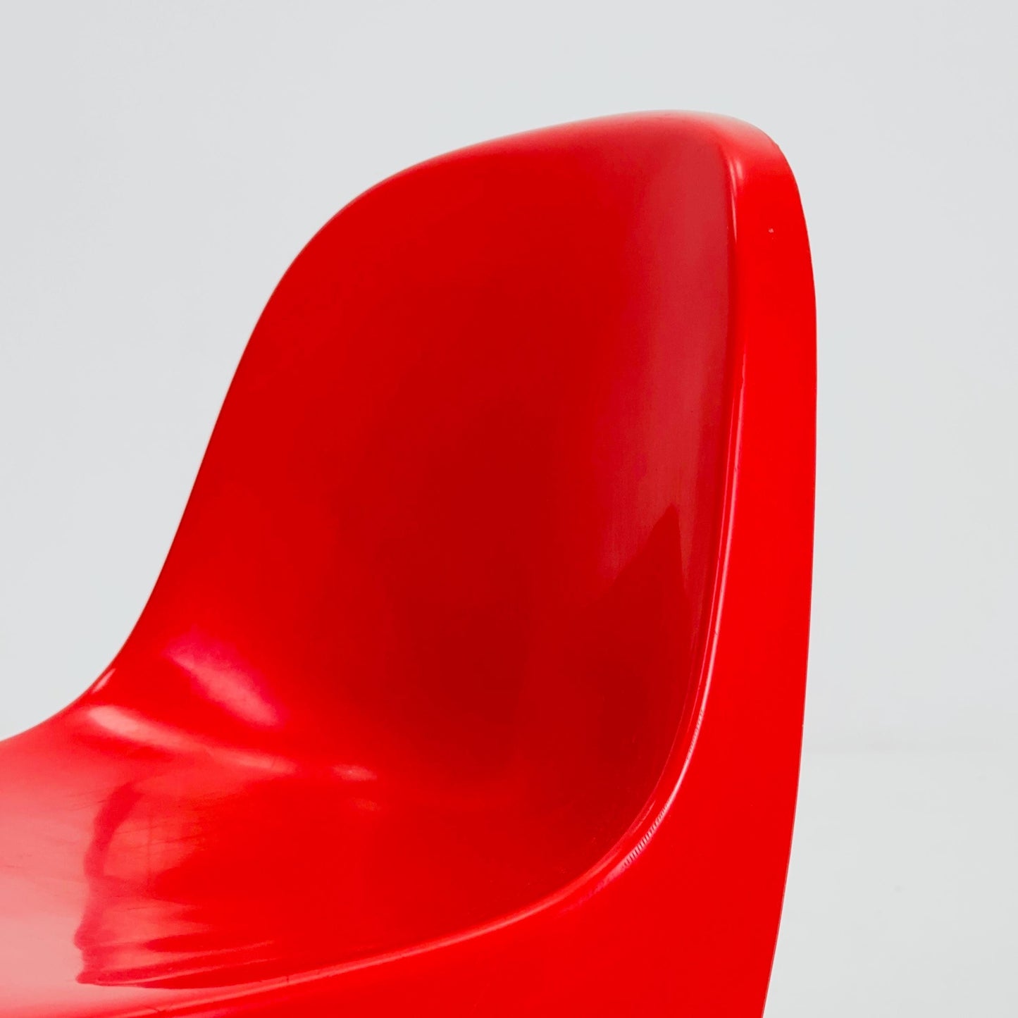 Spaceage Red Casala Casalino kids chair, designed by Alexander Begge, 1970s, W. Germany