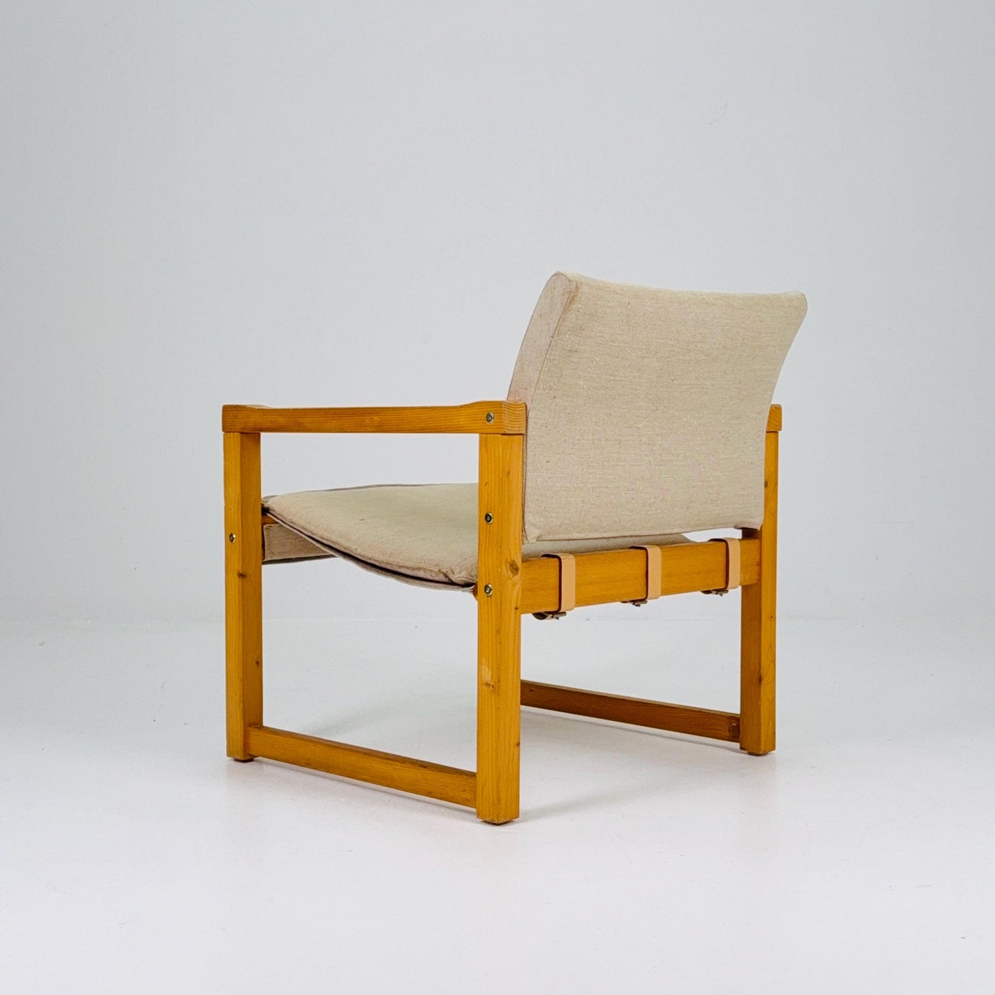 Mid century Diana Safari arm chair by Karin Mobring for Ikea, 1970s