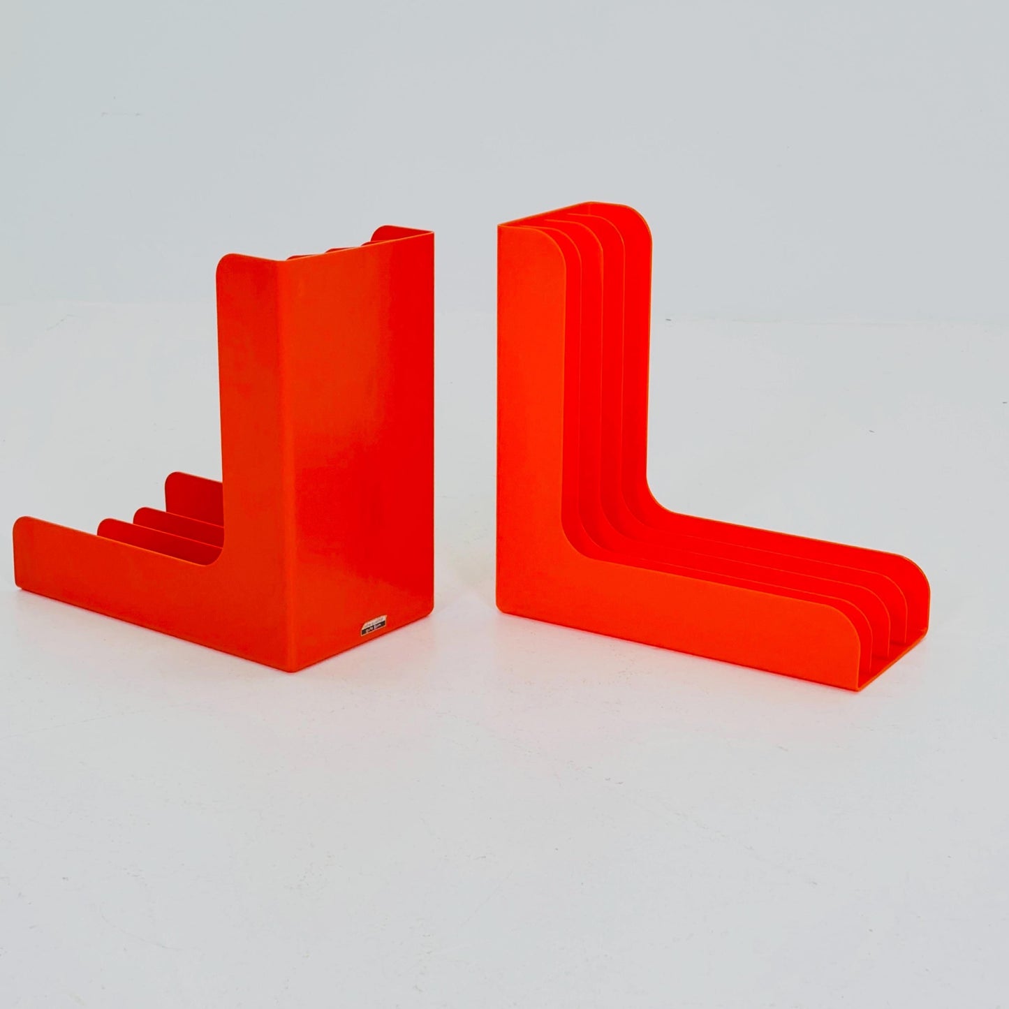 Set of 2 Spaceage Vintage LP rack by Gustavsberg Sven-Eric Juhlin 1970s