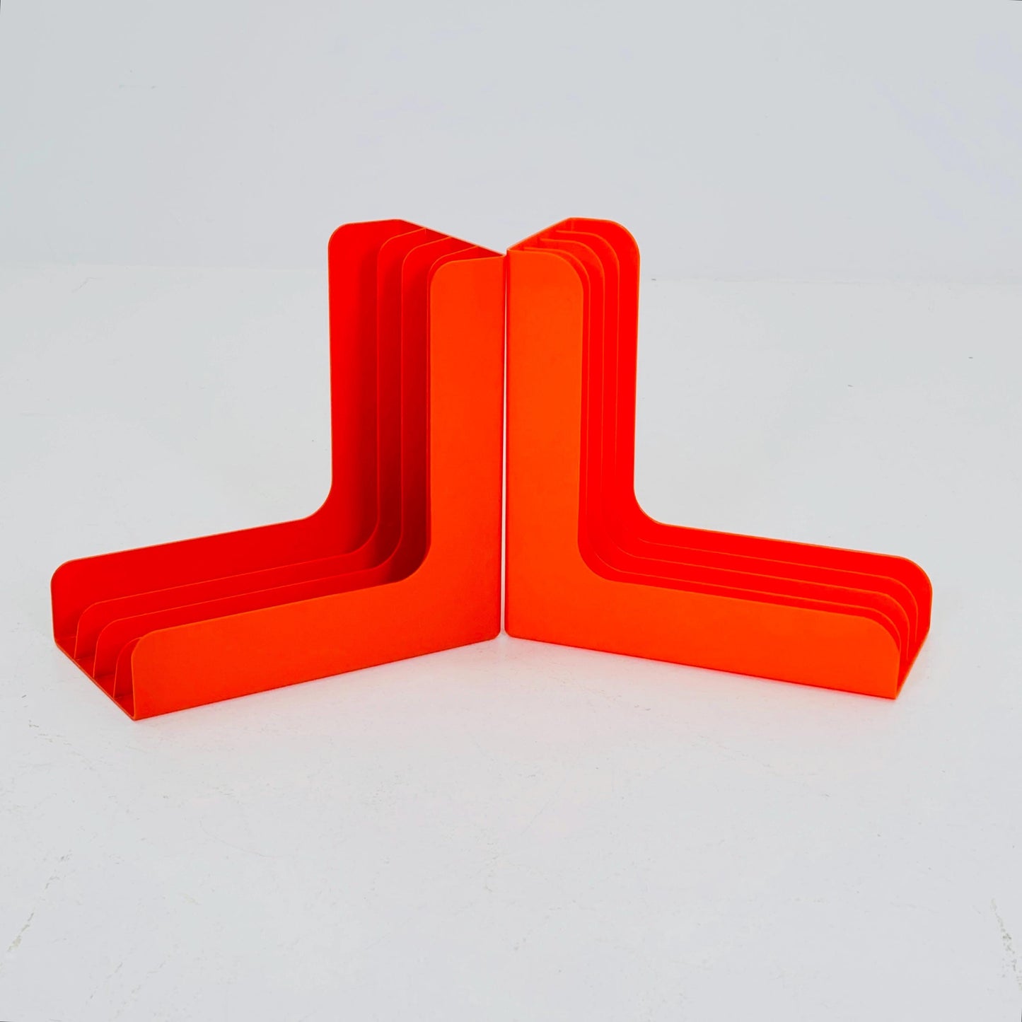Set of 2 Spaceage Vintage LP rack by Gustavsberg Sven-Eric Juhlin 1970s