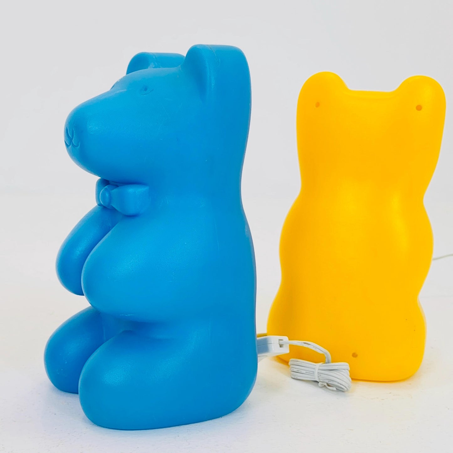 Mid century Space age Teddy Bear Table Lamp by Heico 1970s Germany