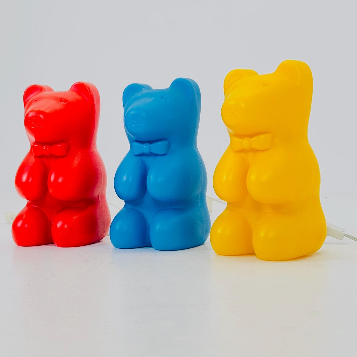 Mid century Space age Teddy Bear Table Lamp by Heico 1970s Germany