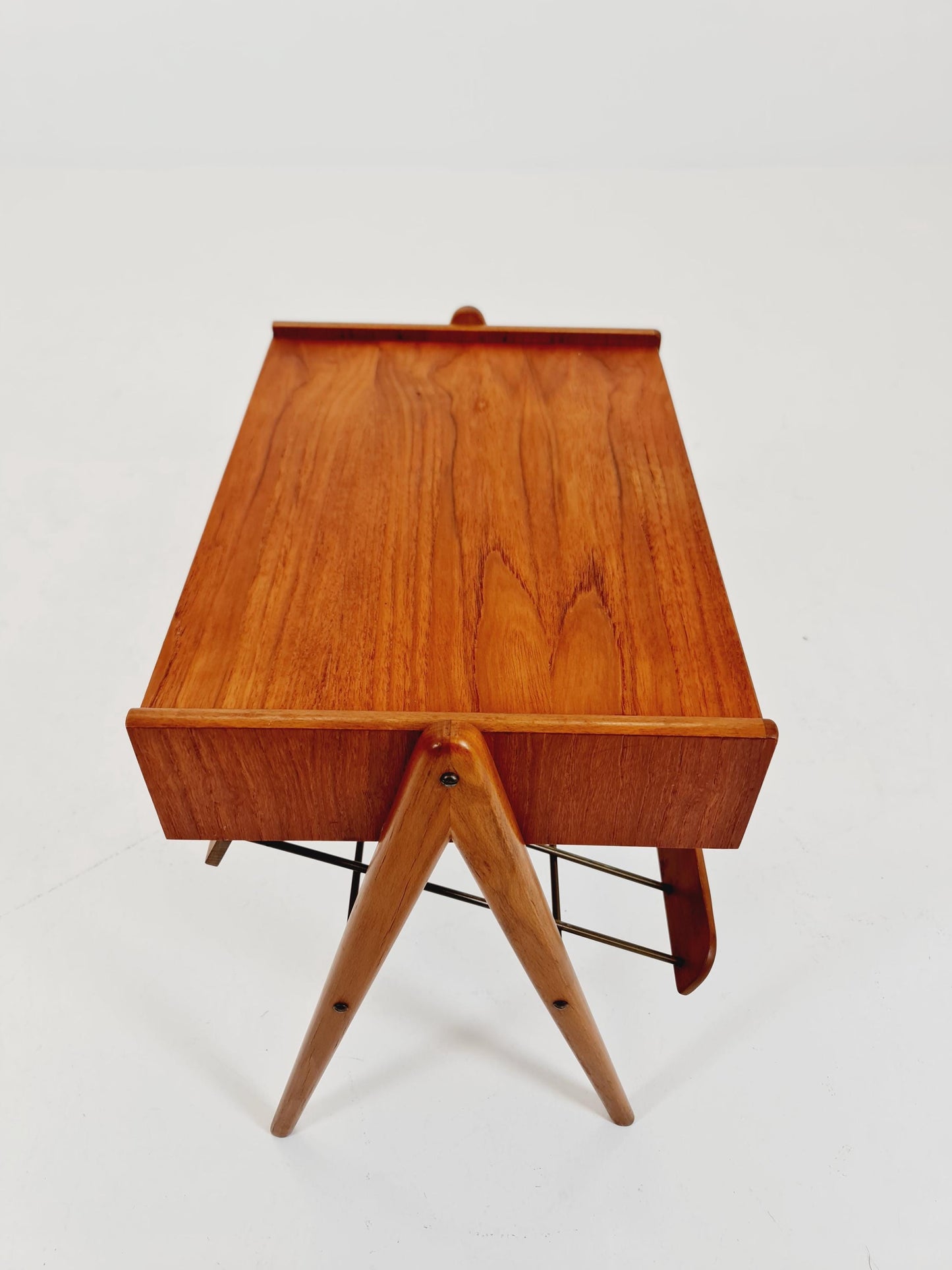 Midcentury Danish teak vintage Side table/ Bedside table/ Night stand, 1960s