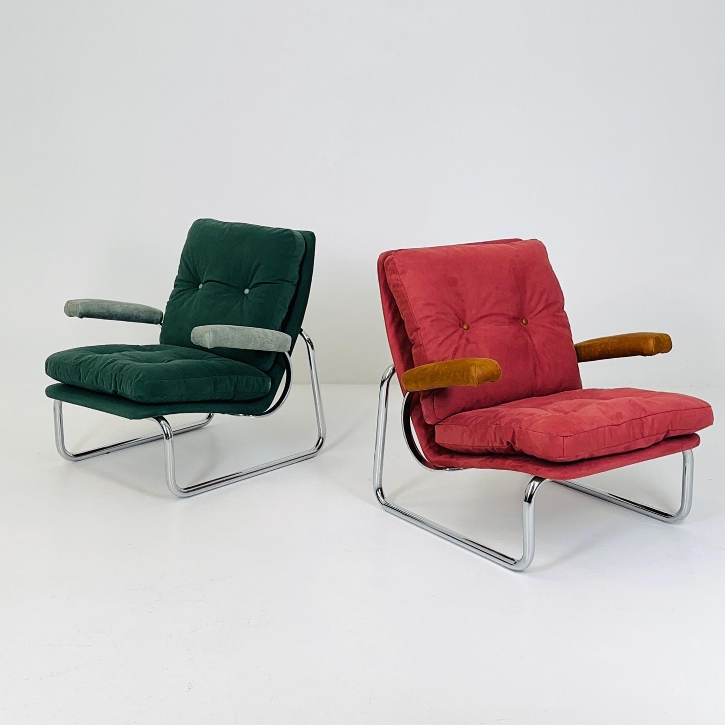 Mid century Bauhaus Lounge Armchair by Tacke Möbel, Germany, 1980s