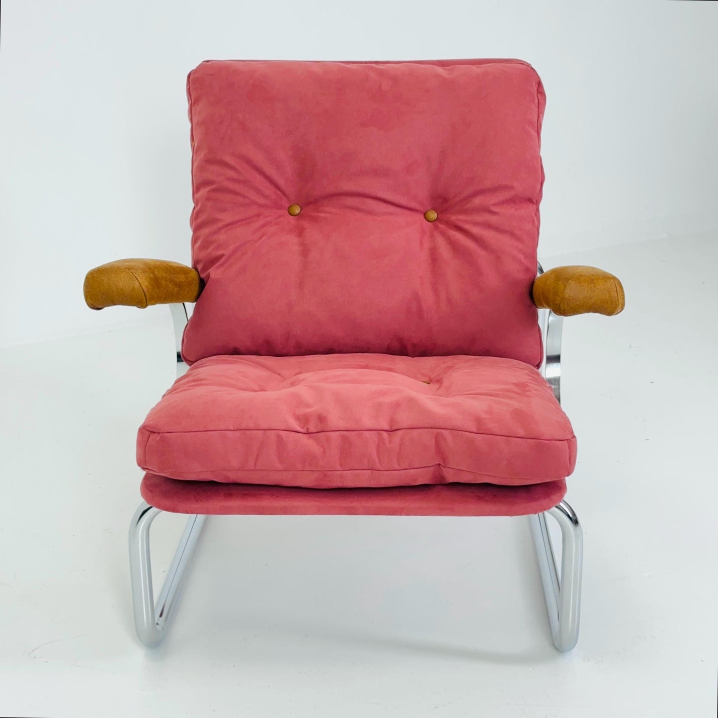 Mid century Bauhaus Lounge Armchair by Tacke Möbel, Germany, 1980s