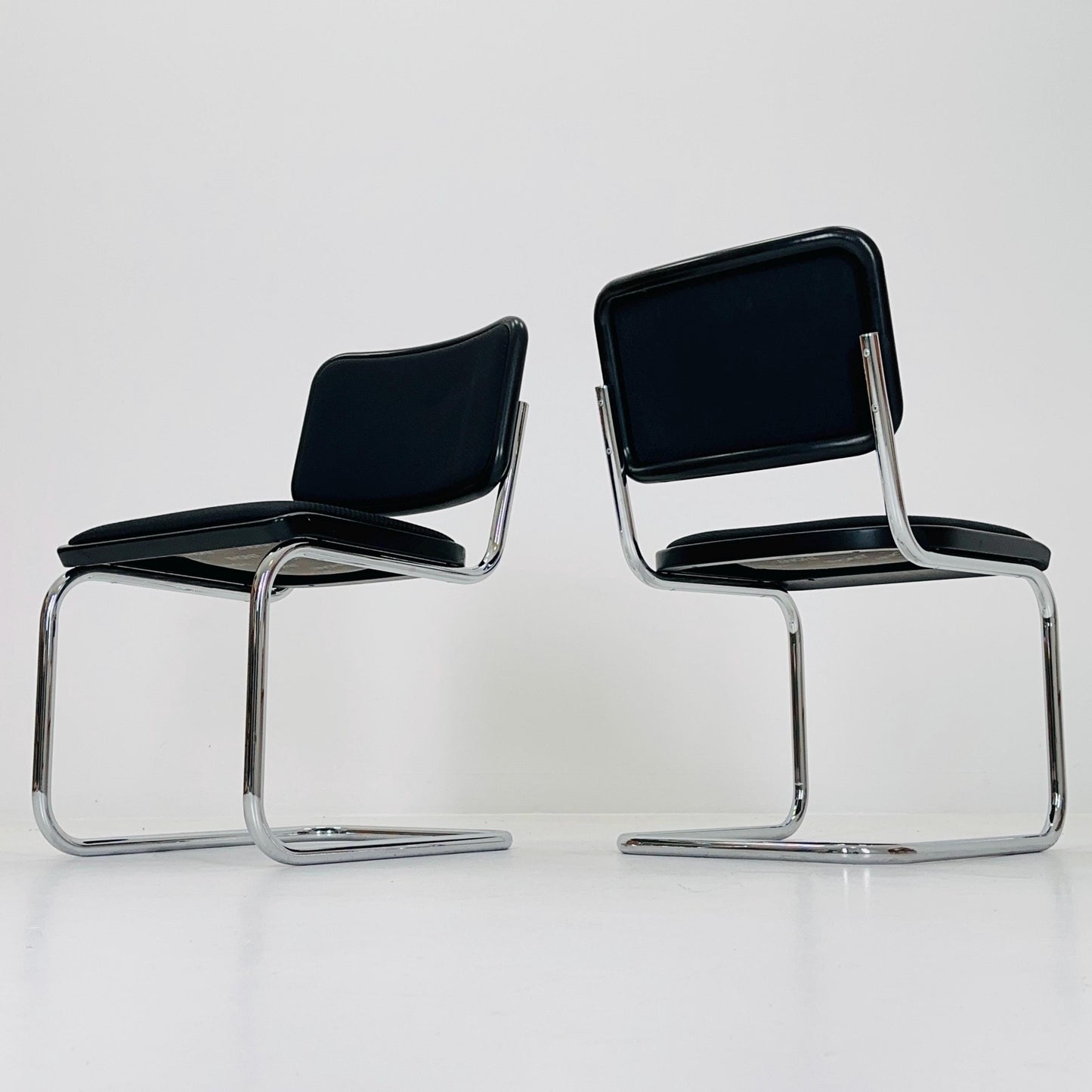 Set of 2 Mid-Century S32 Cantilever Chairs by Marcel Breuer & Mart Stam for Thonet, Germany 1980s