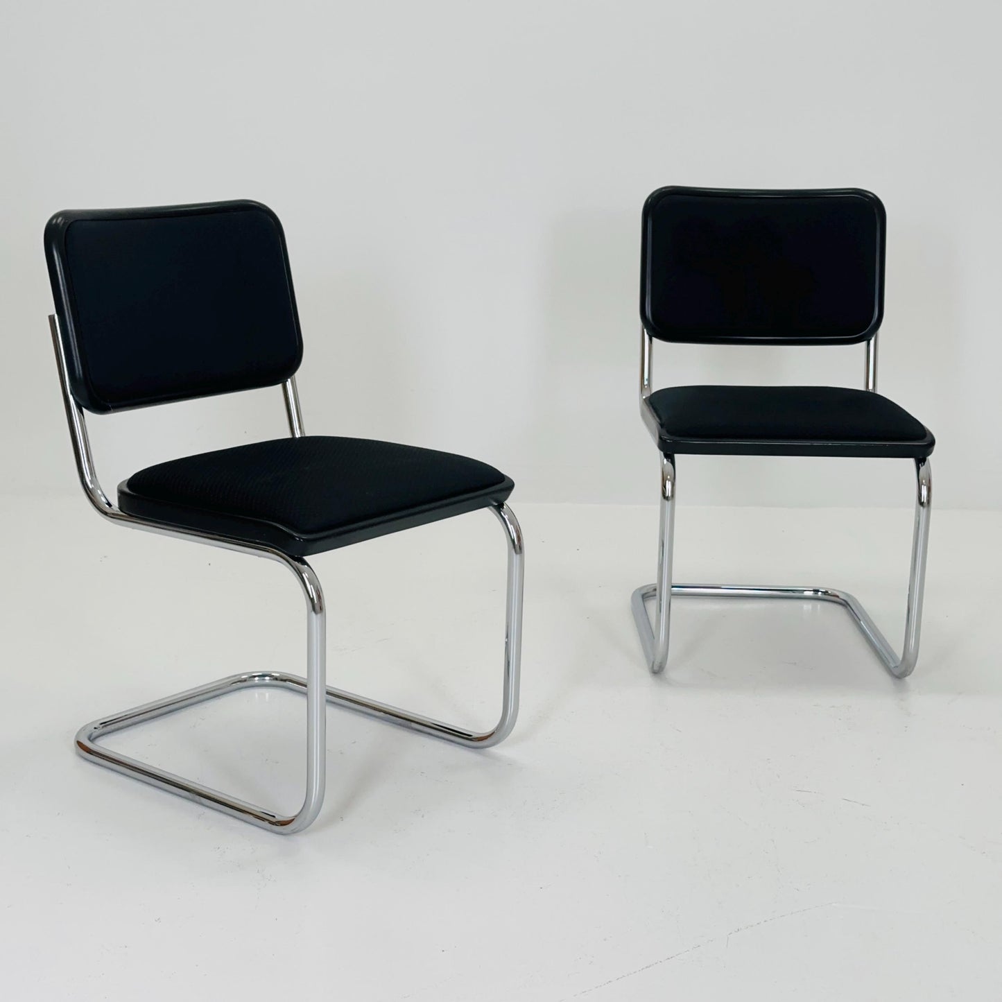 Set of 2 Mid-Century S32 Cantilever Chairs by Marcel Breuer & Mart Stam for Thonet, Germany 1980s