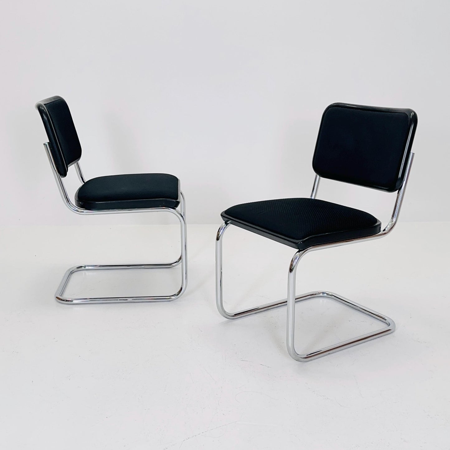 Set of 2 Mid-Century S32 Cantilever Chairs by Marcel Breuer & Mart Stam for Thonet, Germany 1980s