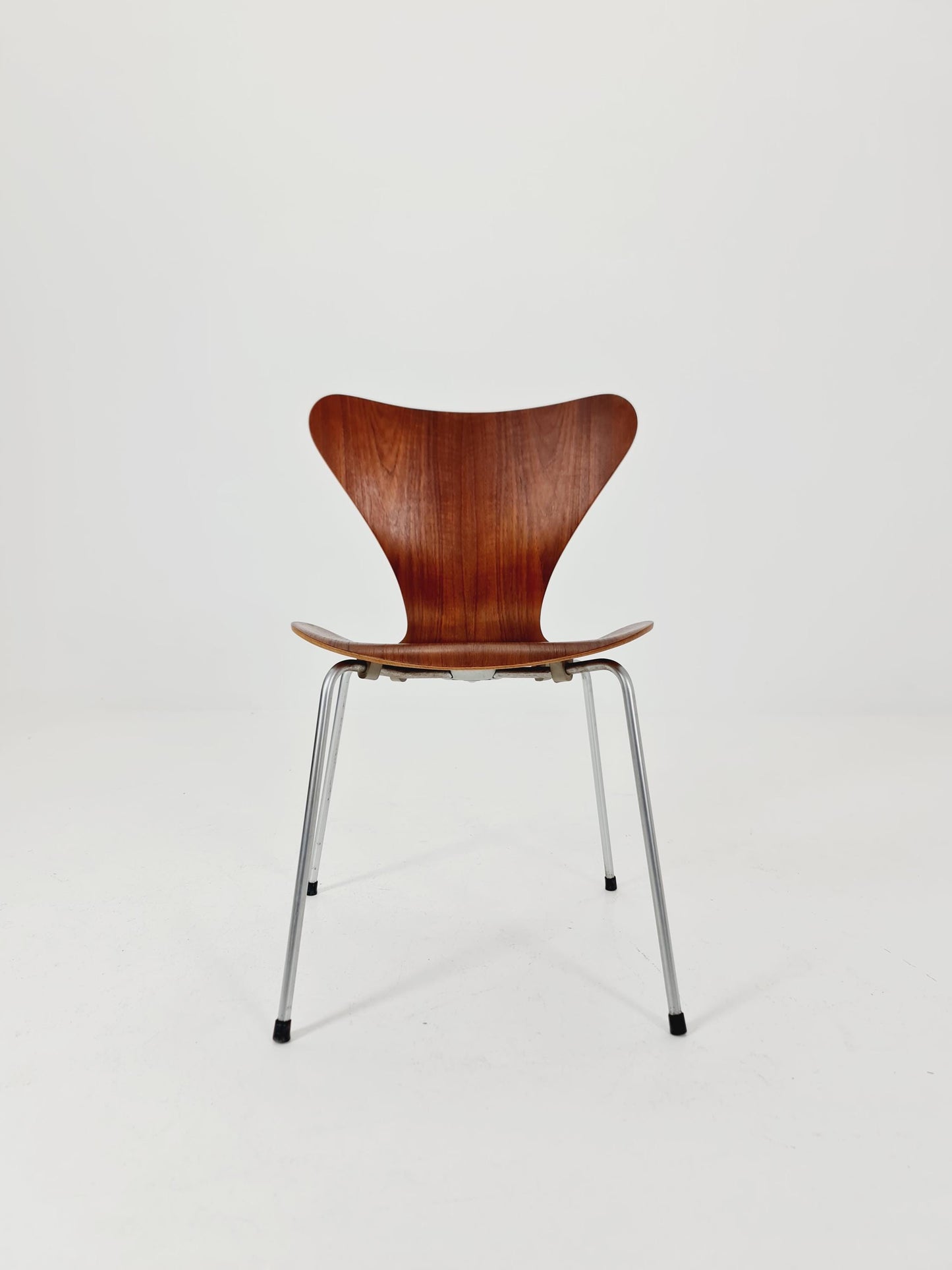 Vintage Teak 3107 Dining Chairs by Arne Jacobsen for Fritz Hansen, 1960s,