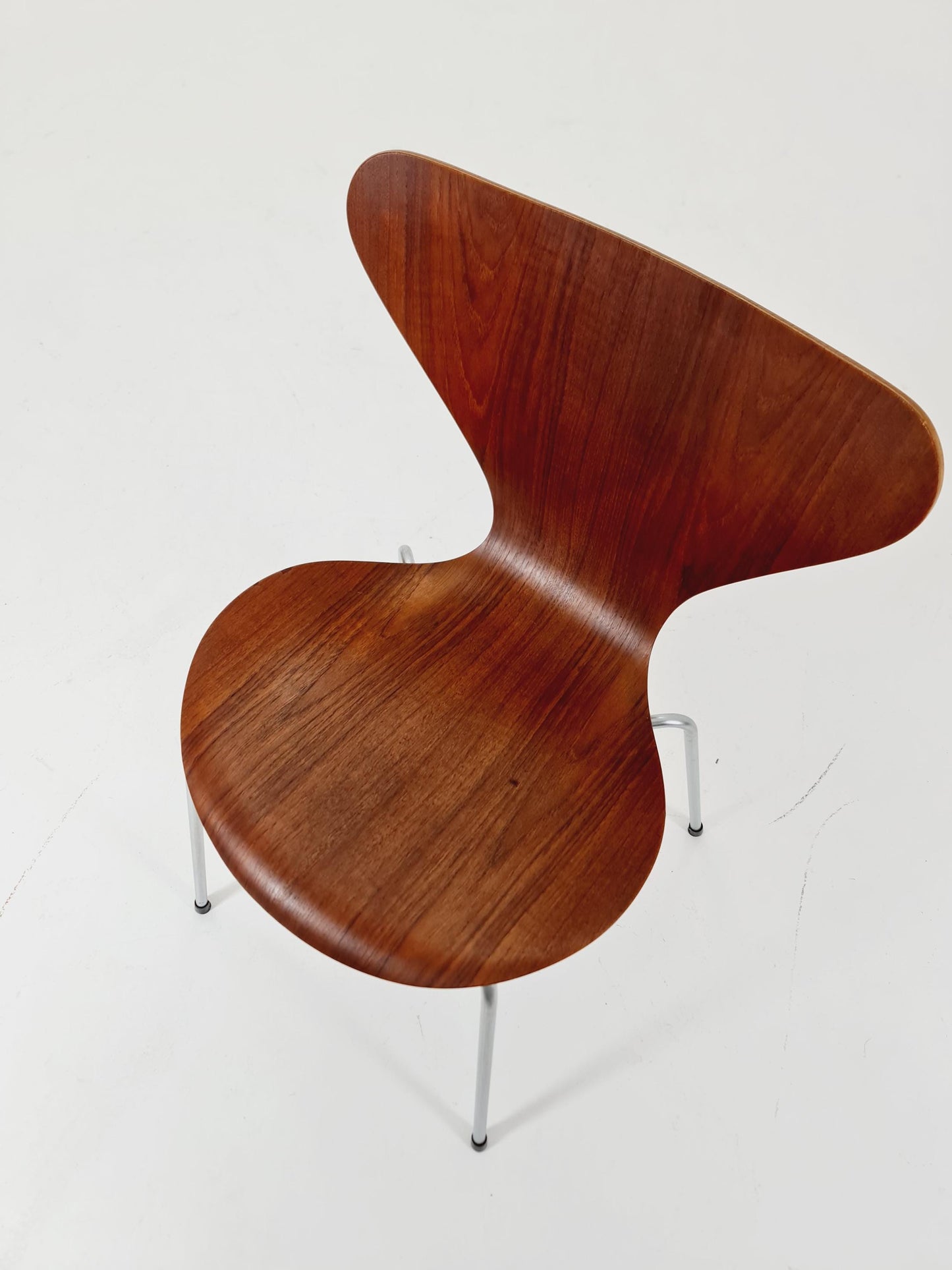 Vintage Teak 3107 Dining Chairs by Arne Jacobsen for Fritz Hansen, 1960s,