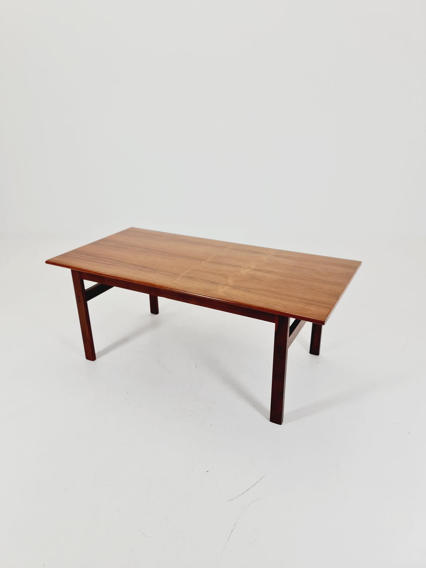 Danish Rosewood Coffee Table by lllum Wikkelso for Niles Eilersen , 1960s