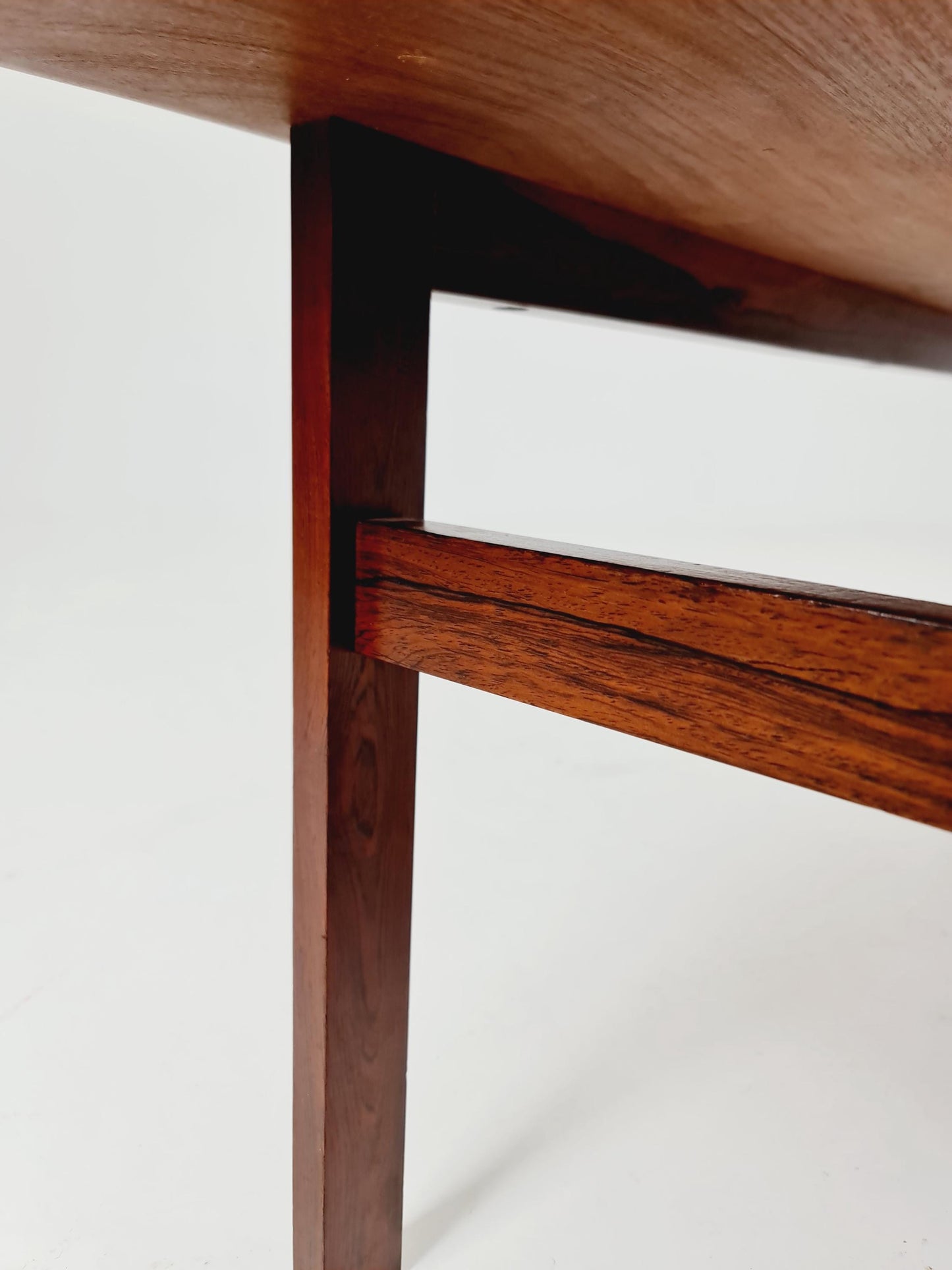Danish Rosewood Coffee Table by lllum Wikkelso for Niles Eilersen , 1960s