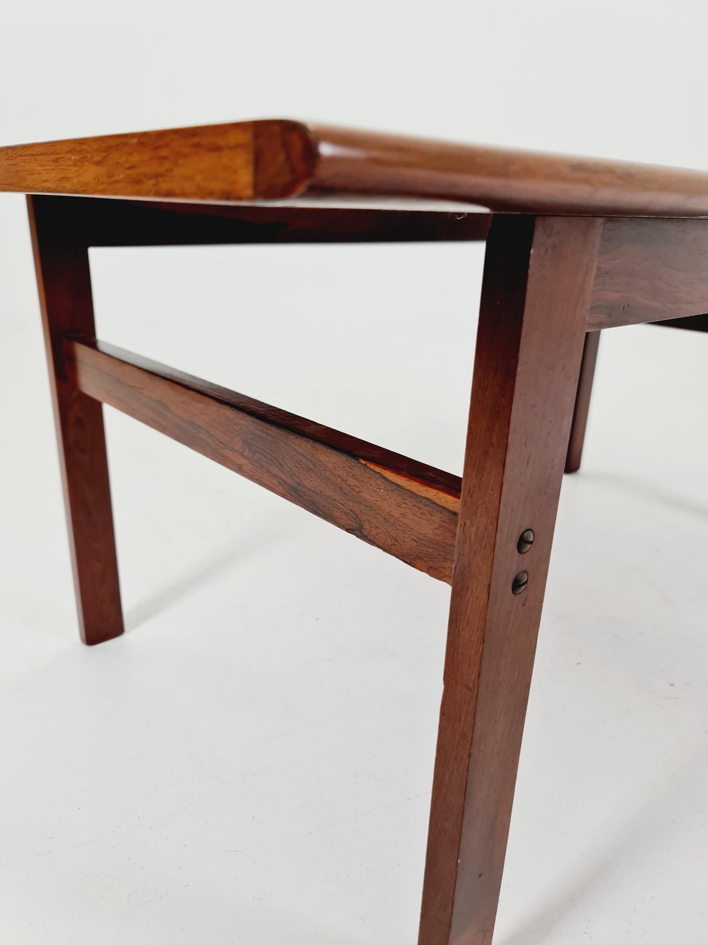Danish Rosewood Coffee Table by lllum Wikkelso for Niles Eilersen , 1960s
