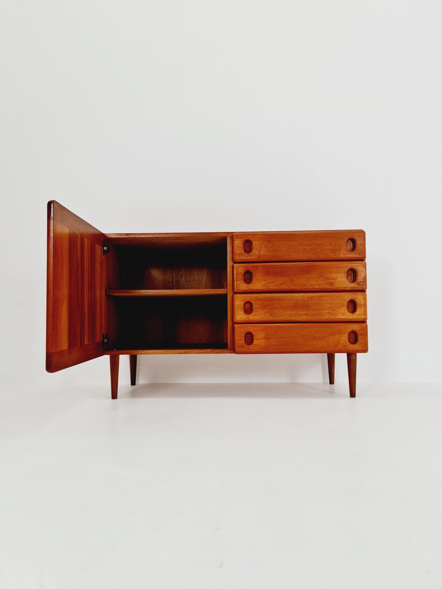 Mid century Danish Solid teak Sideboard 1960s