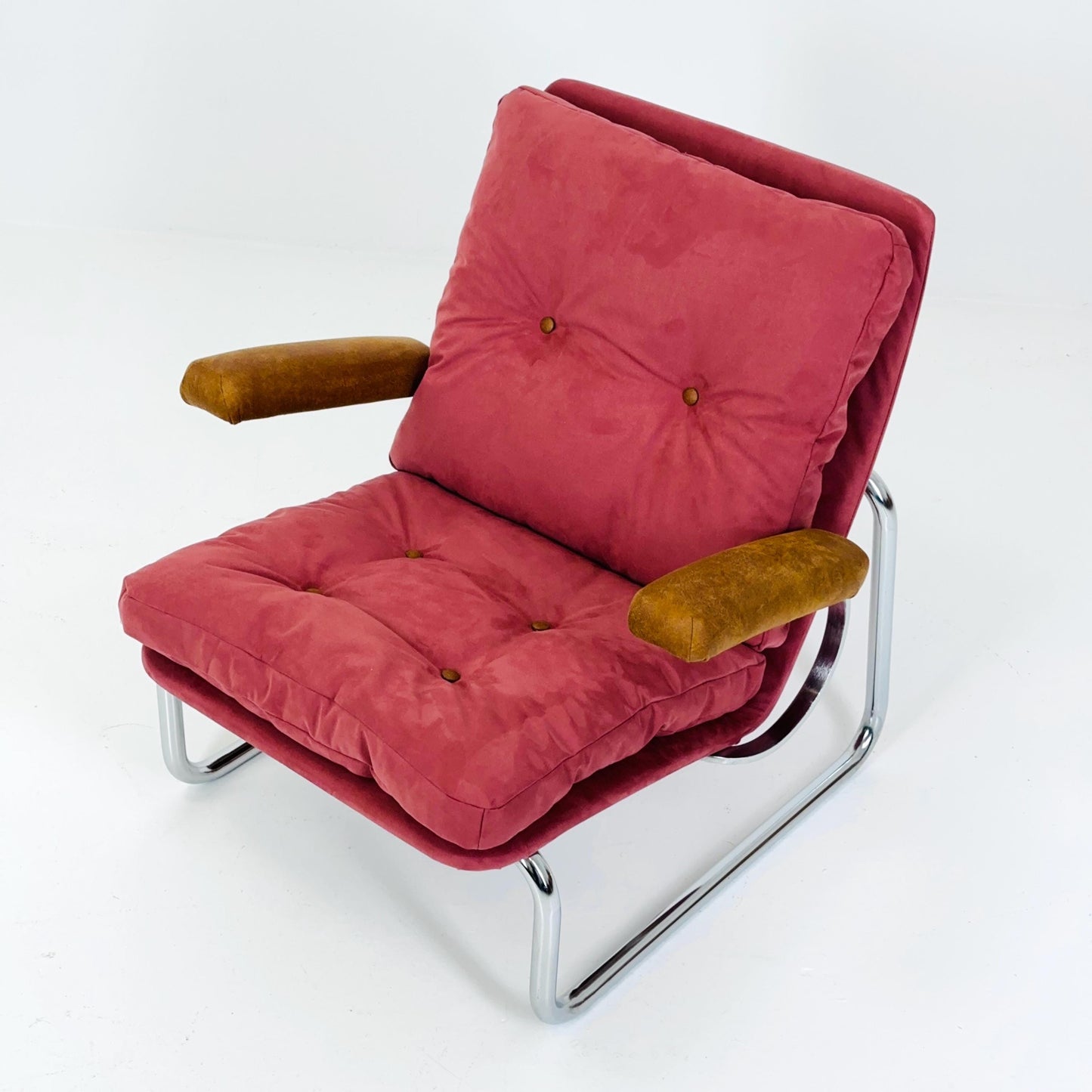 Mid century Bauhaus Lounge Armchair by Tacke Möbel, Germany, 1980s