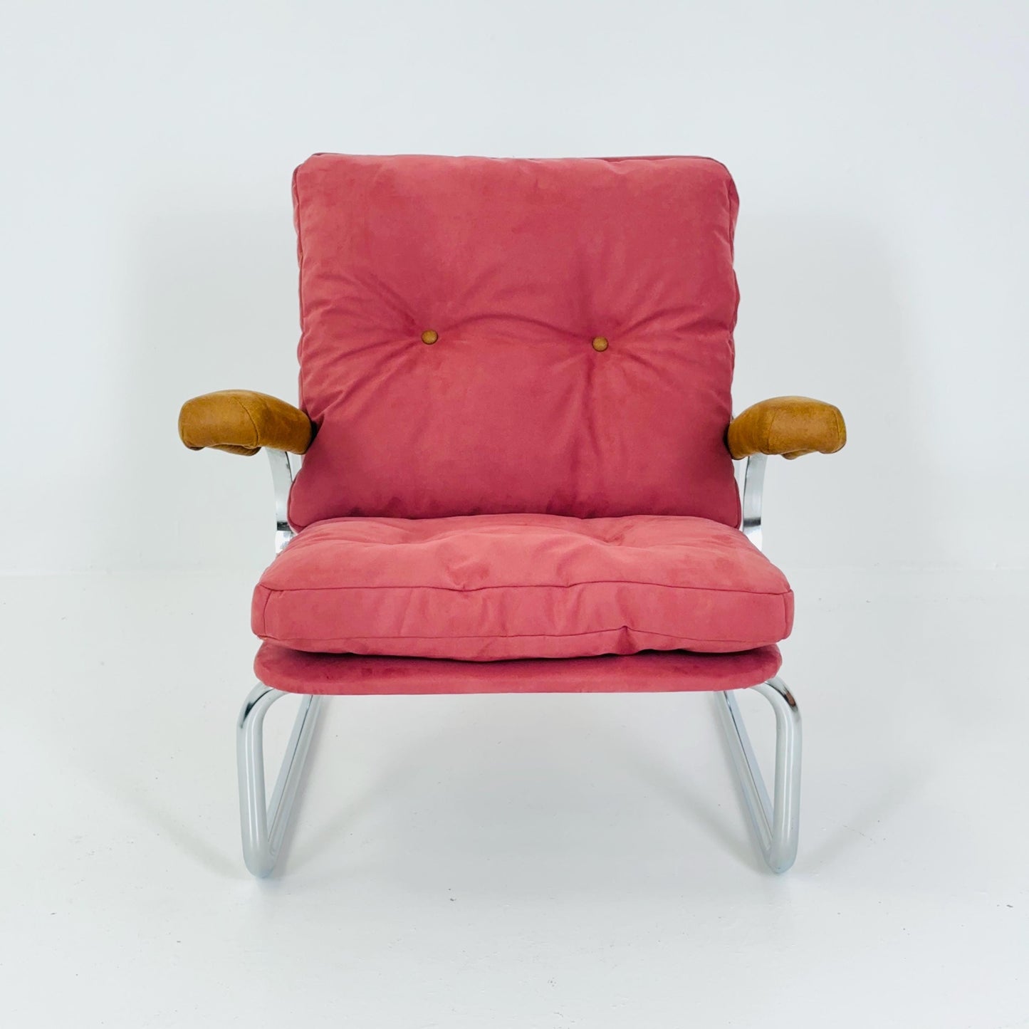 Mid century Bauhaus Lounge Armchair by Tacke Möbel, Germany, 1980s