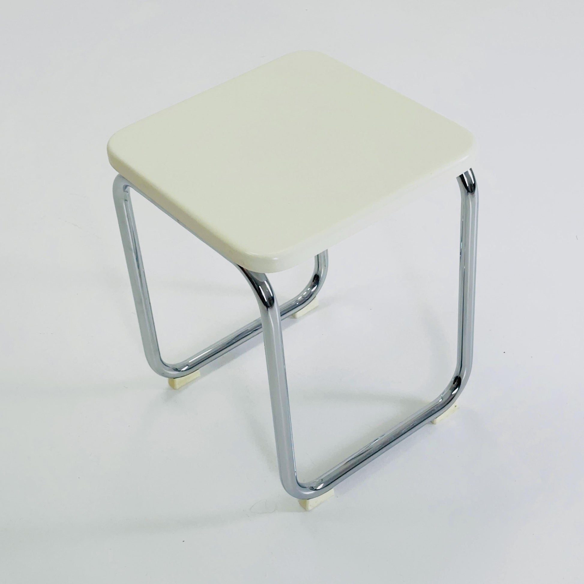 Mid Century Bauhaus Side Table / Stool by Nicol, Bauhaus Germany 1980s