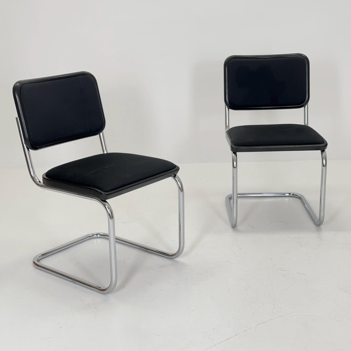 Set of 2 Mid-Century S32 Cantilever Chairs by Marcel Breuer & Mart Stam for Thonet, Germany 1980s