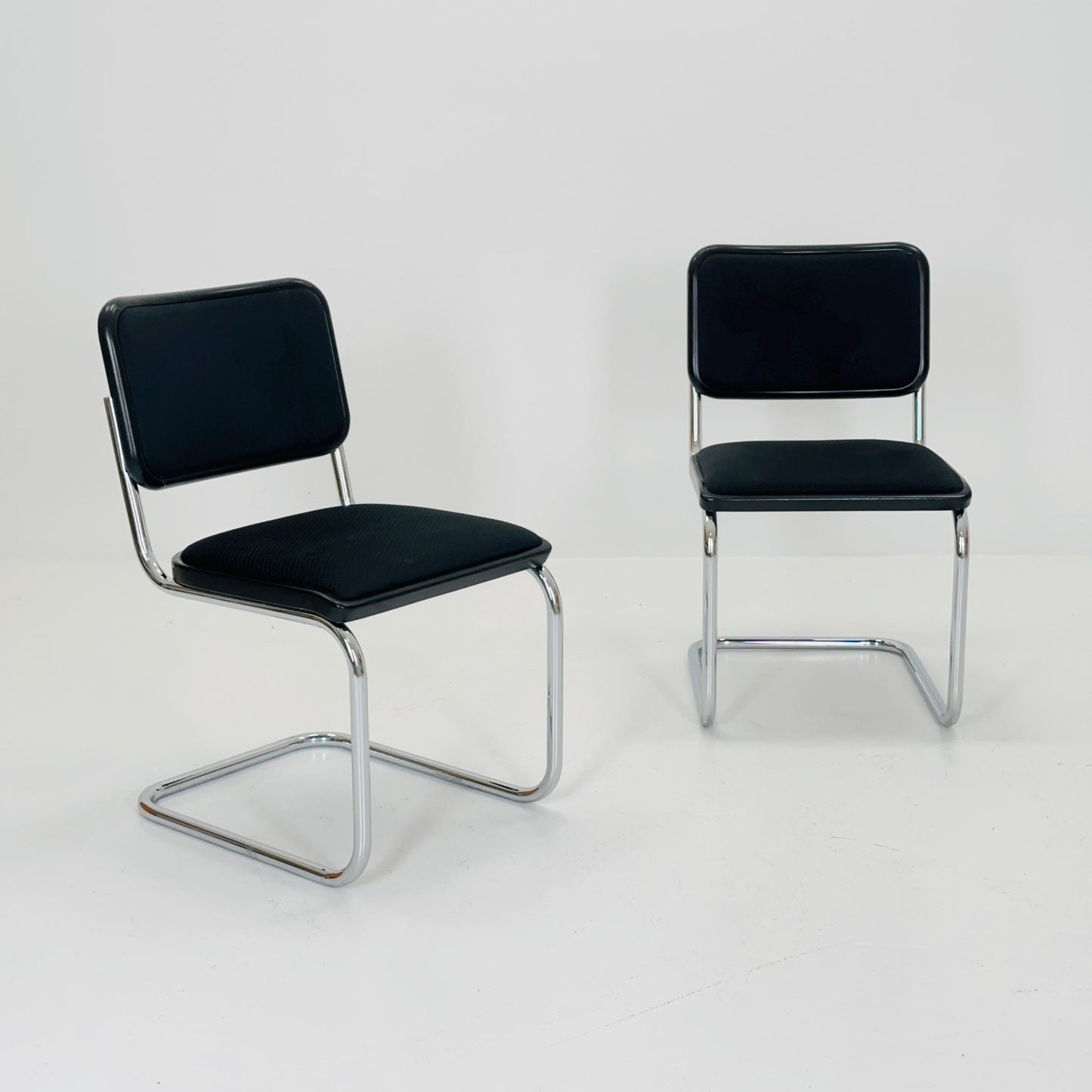 Set of 2 Mid-Century S32 Cantilever Chairs by Marcel Breuer & Mart Stam for Thonet, Germany 1980s