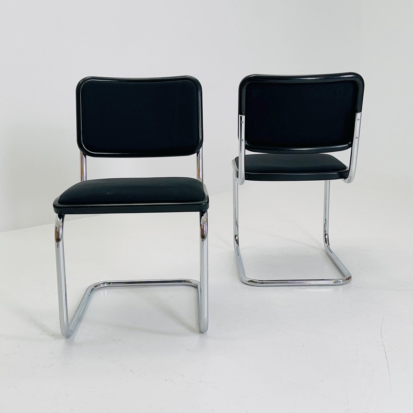 Set of 2 Mid-Century S32 Cantilever Chairs by Marcel Breuer & Mart Stam for Thonet, Germany 1980s