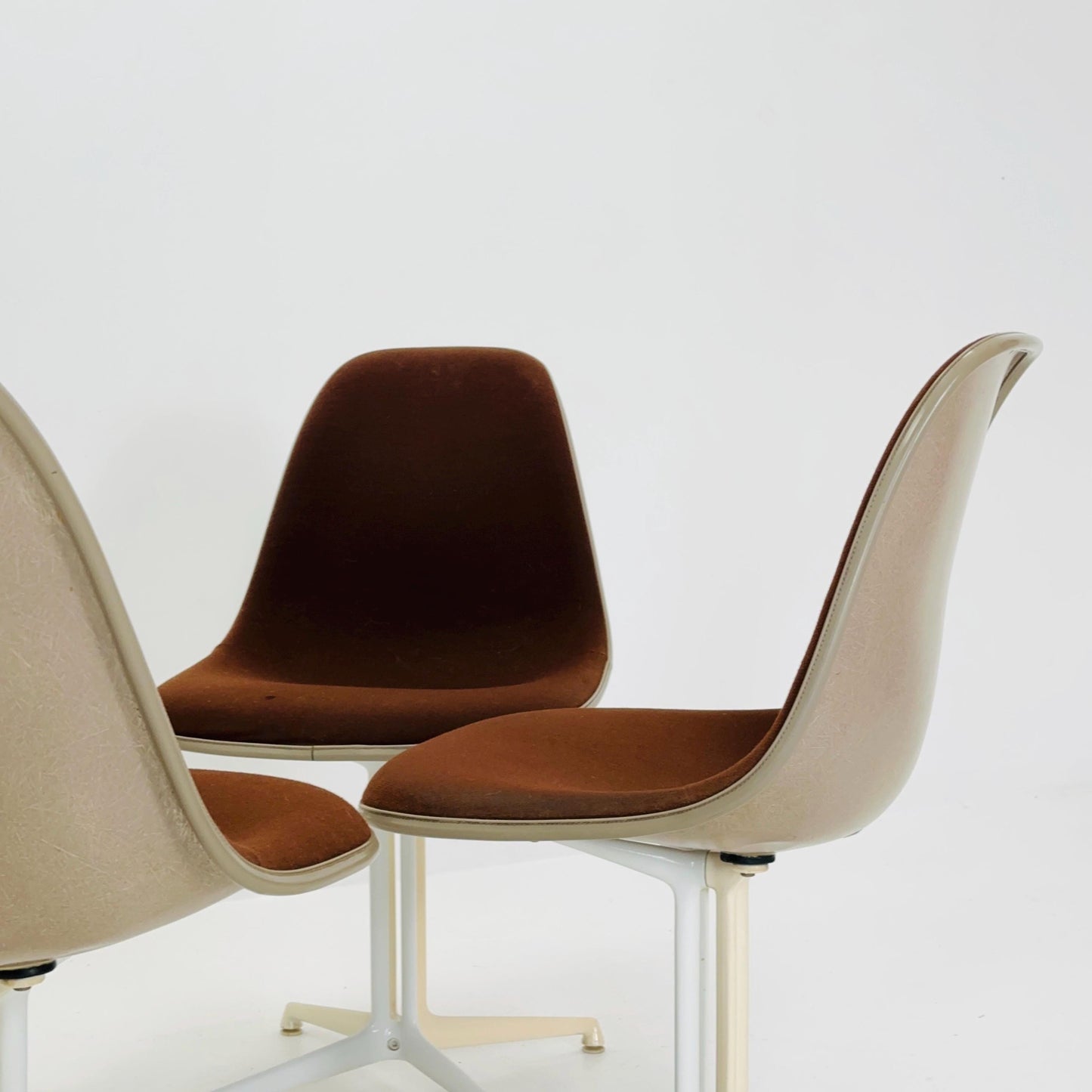 Set of 4 Mid Century ‘La Fonda’ Chairs by Charles & Ray Eames for Herman Miller, 1960s USA