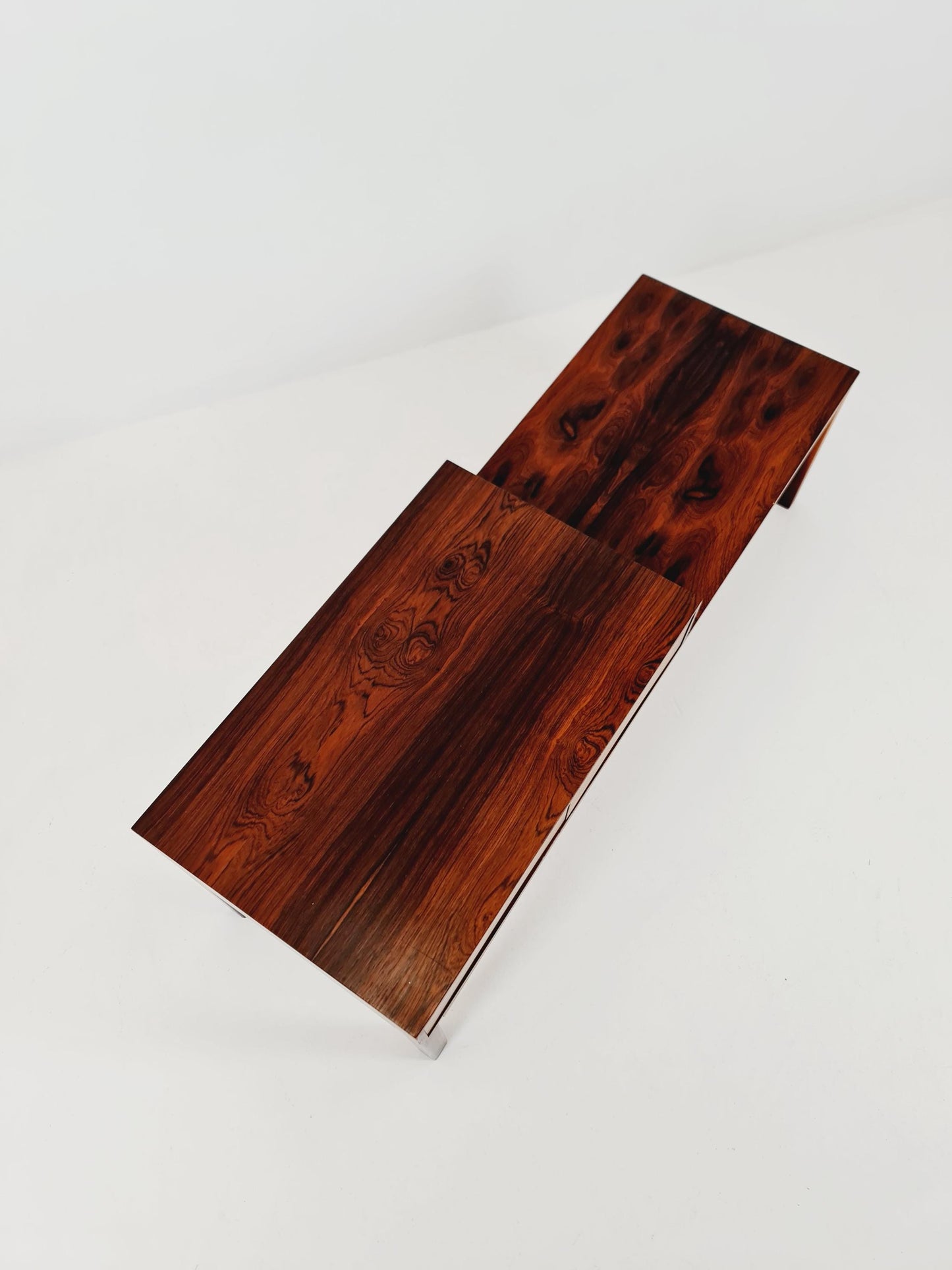 Danish teak & Rosewood telefon table/ hallway table Wards Ateljer AB Denmark, 1960s