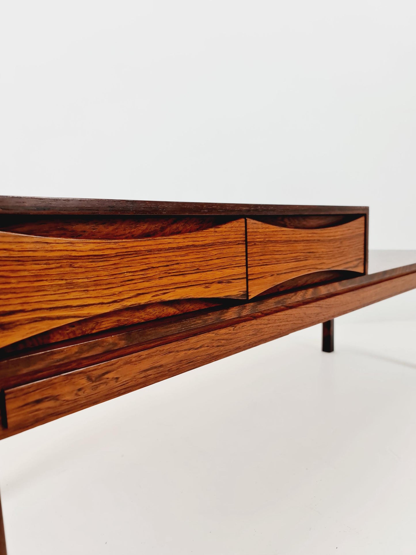 Danish teak & Rosewood telefon table/ hallway table Wards Ateljer AB Denmark, 1960s