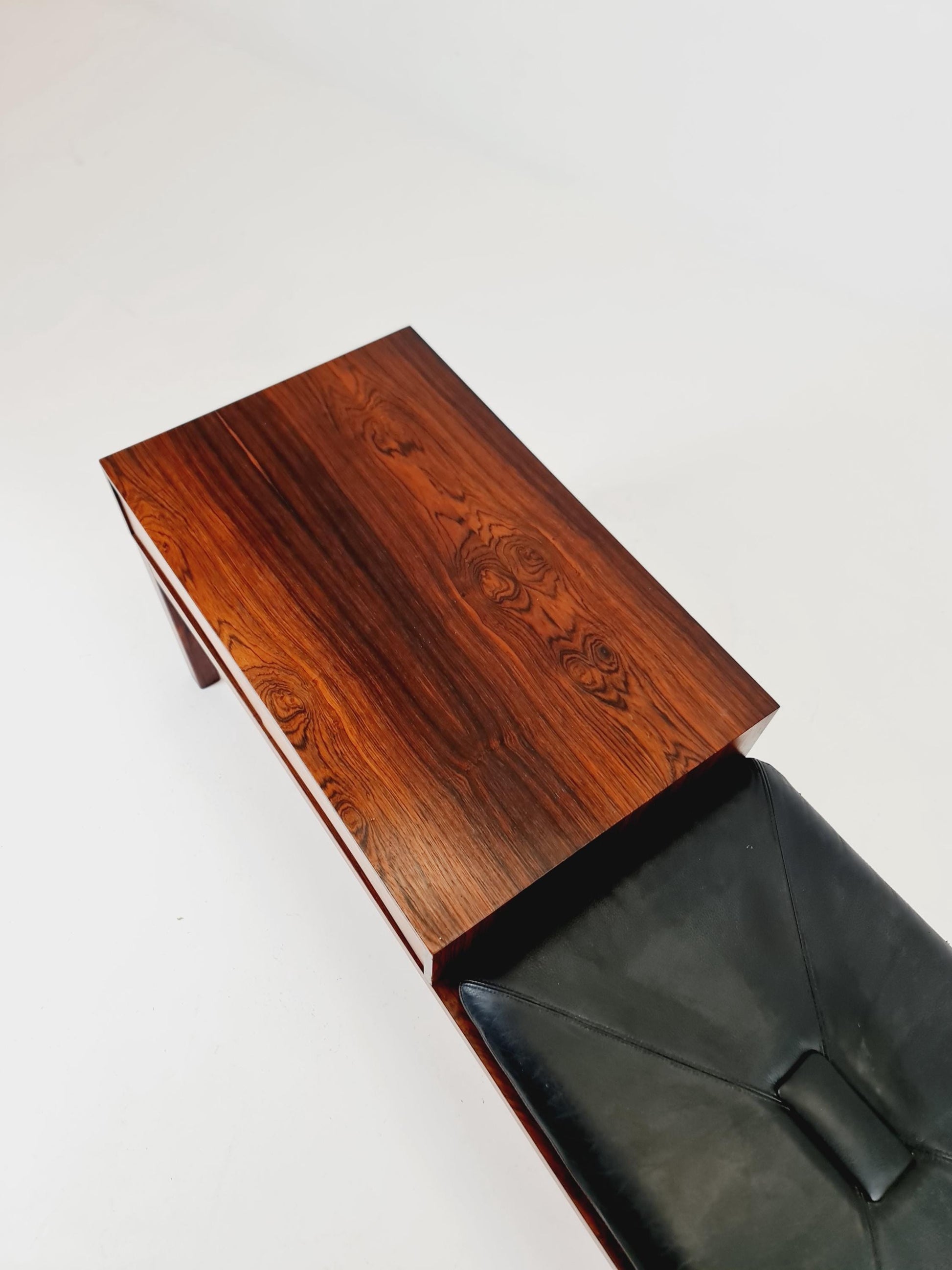 Danish teak & Rosewood telefon table/ hallway table Wards Ateljer AB Denmark, 1960s