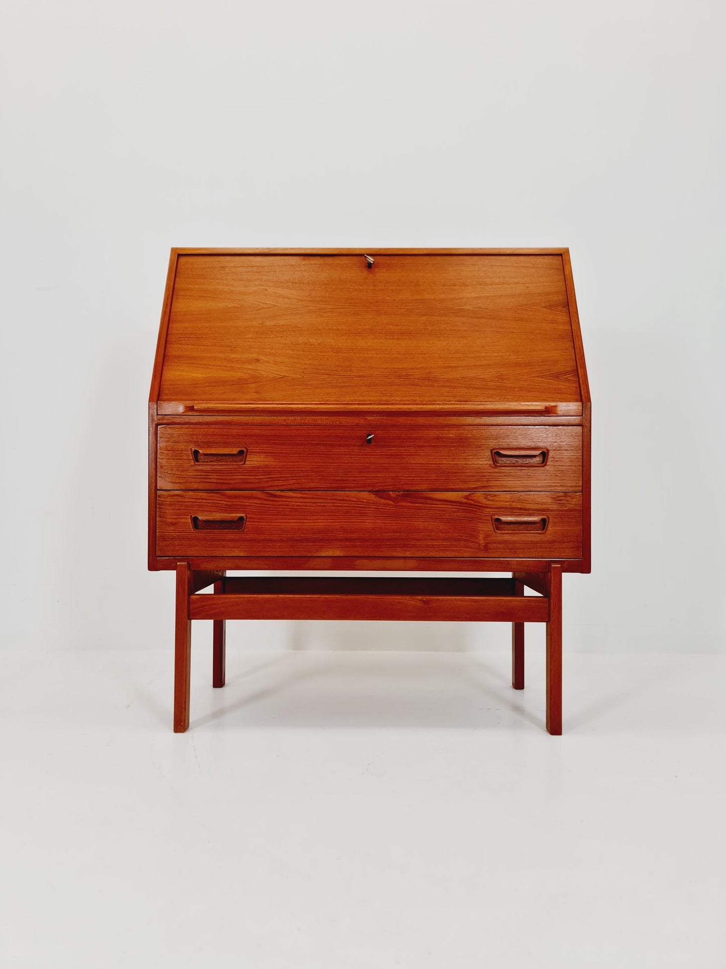 Rare Midcentury Danish vintage teak secretary,By Arne Wahl Iversen, 1960s