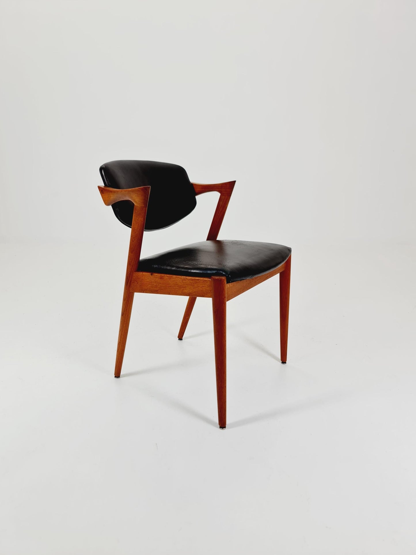 Mid Century Danish dining chair by Kai Kristiansen for Schou Andersen Model 42 - 1960s,