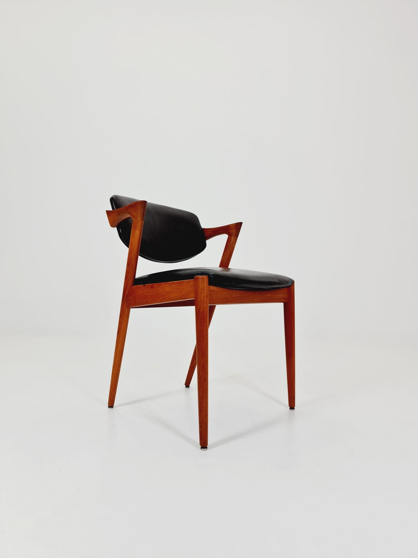 Mid Century Danish dining chair by Kai Kristiansen for Schou Andersen Model 42 - 1960s,