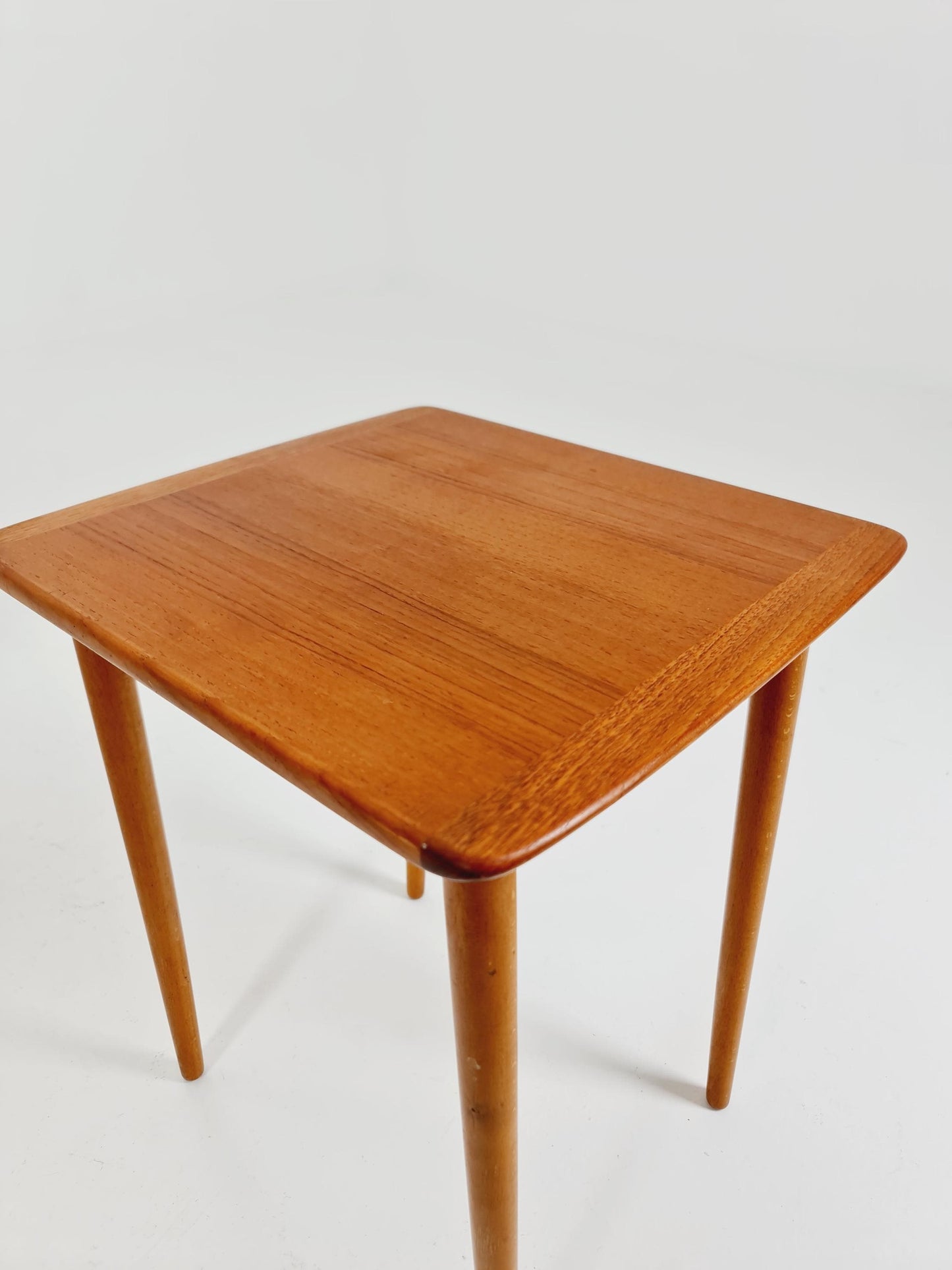 Midcentury Norway teak nesting tables/ side tables by Torpe Möbelfabrik 1960s
