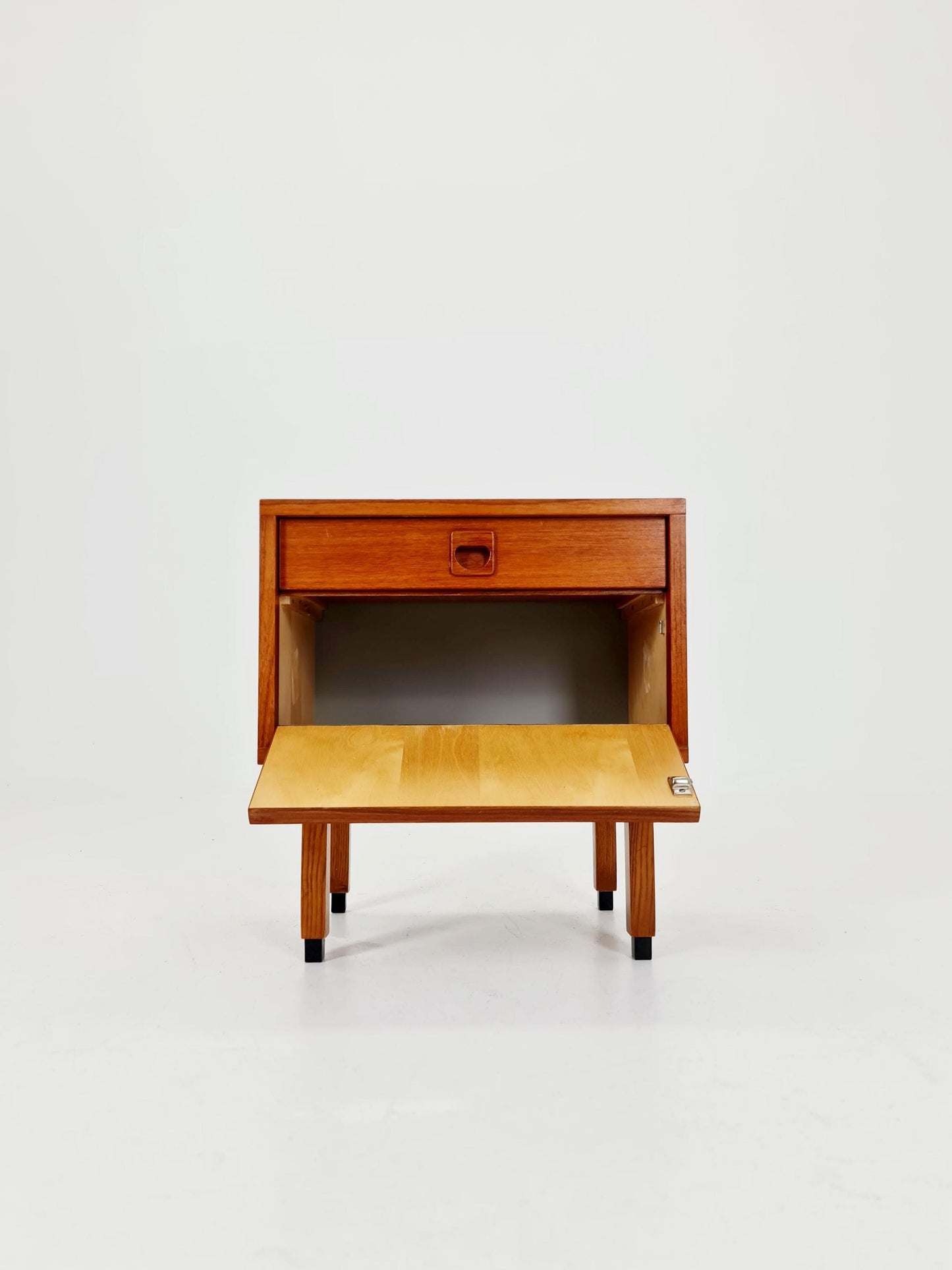 Midcentury Danish teak Side table/ Bedside table, 1960s