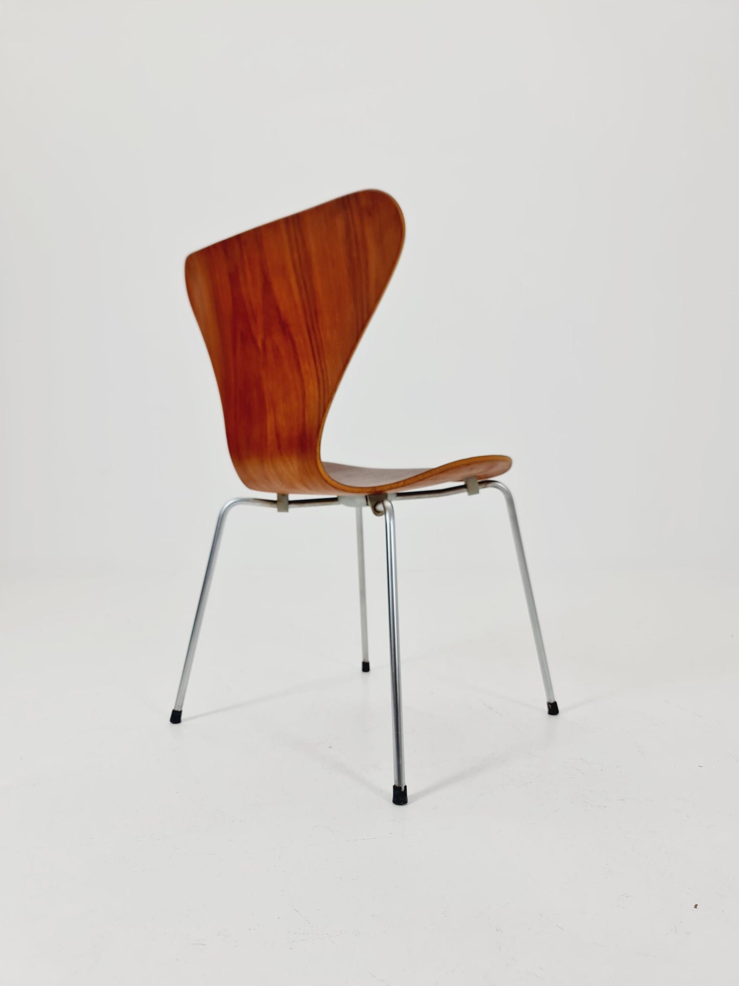 Vintage Teak 3107 Dining Chairs by Arne Jacobsen for Fritz Hansen, 1960s,