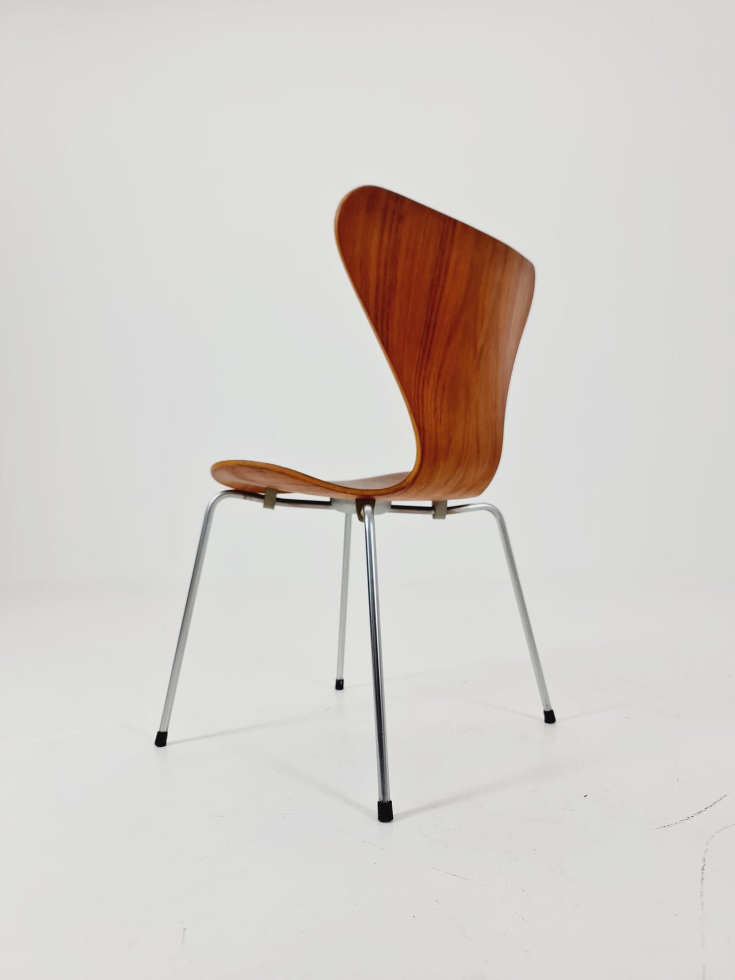 Vintage Teak 3107 Dining Chairs by Arne Jacobsen for Fritz Hansen, 1960s,