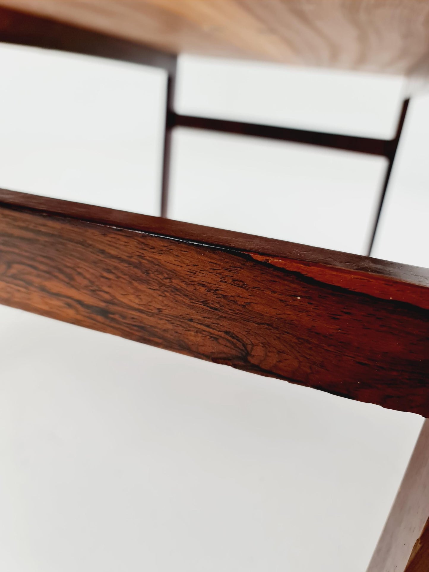 Danish Rosewood Coffee Table by lllum Wikkelso for Niles Eilersen , 1960s