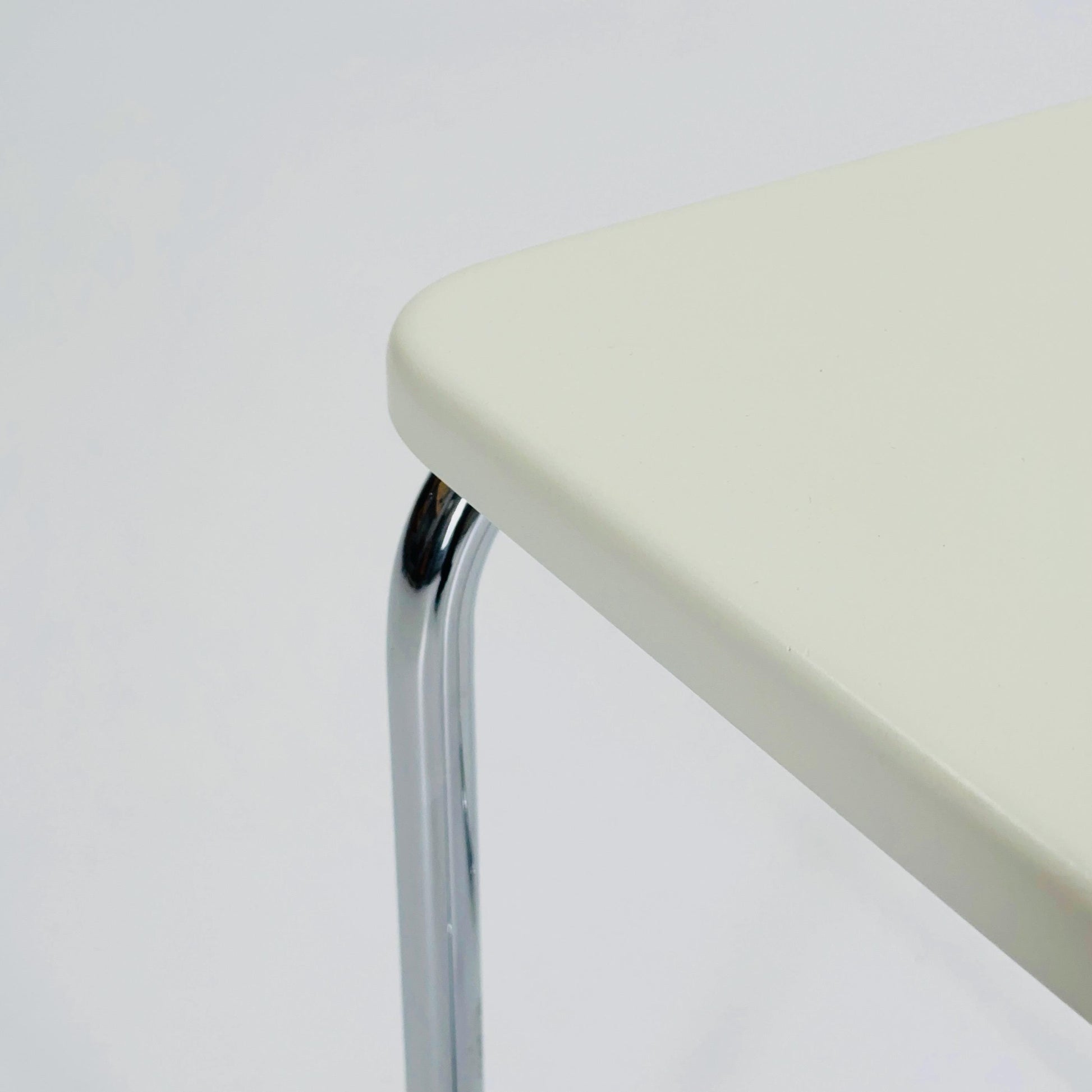 Mid Century Bauhaus Side Table / Stool by Nicol, Bauhaus Germany 1980s
