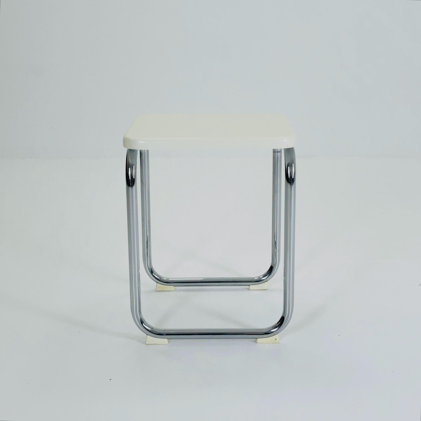 Mid Century Bauhaus Side Table / Stool by Nicol, Bauhaus Germany 1980s