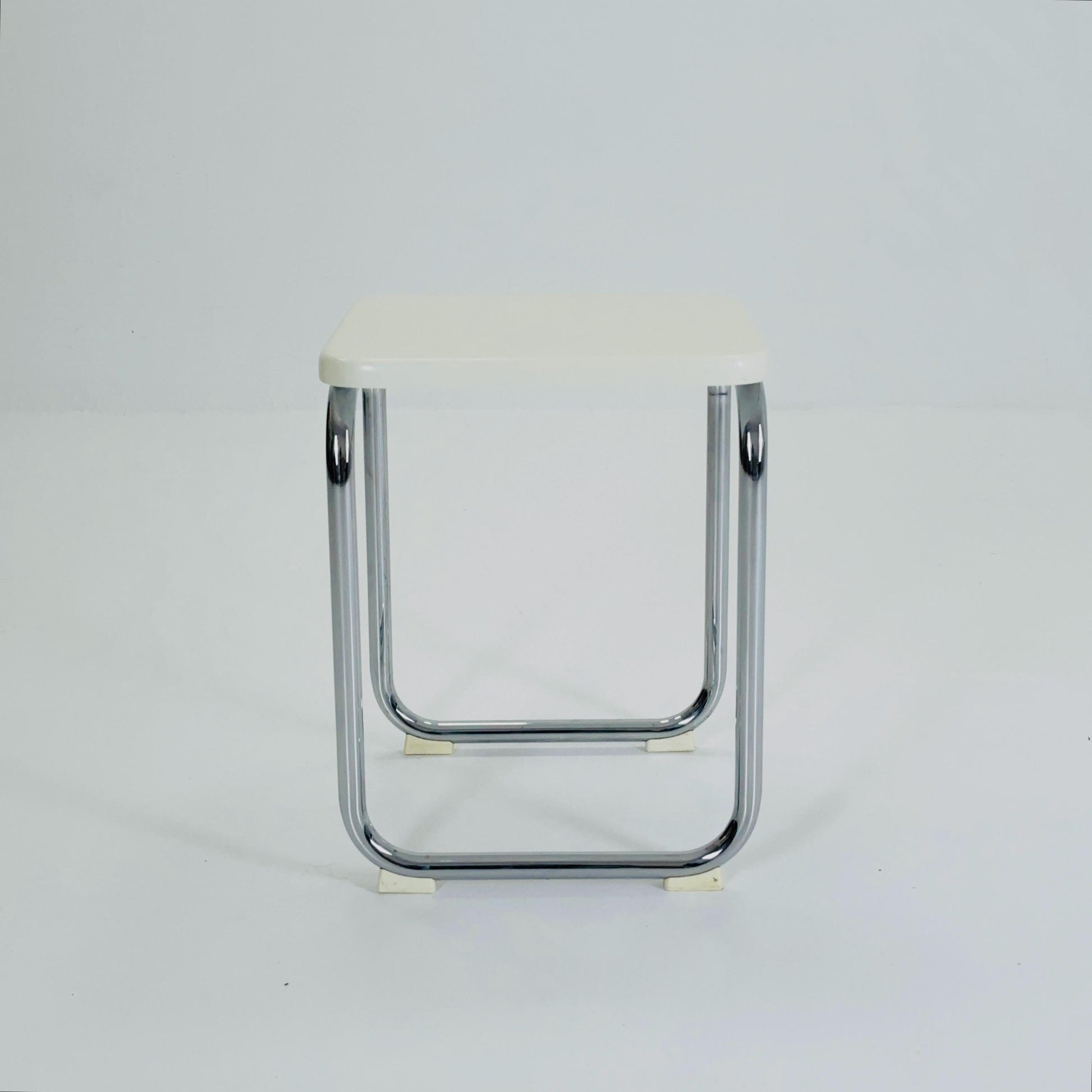 Mid Century Bauhaus Side Table / Stool by Nicol, Bauhaus Germany 1980s