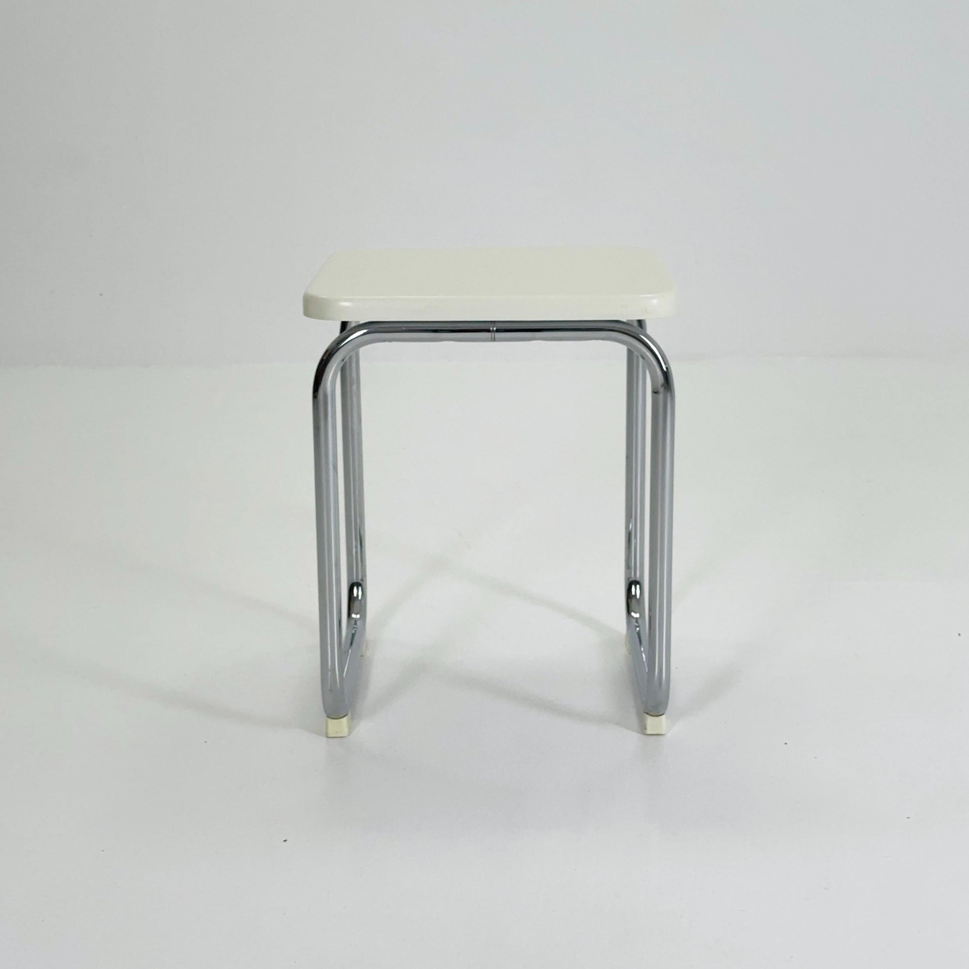 Mid Century Bauhaus Side Table / Stool by Nicol, Bauhaus Germany 1980s