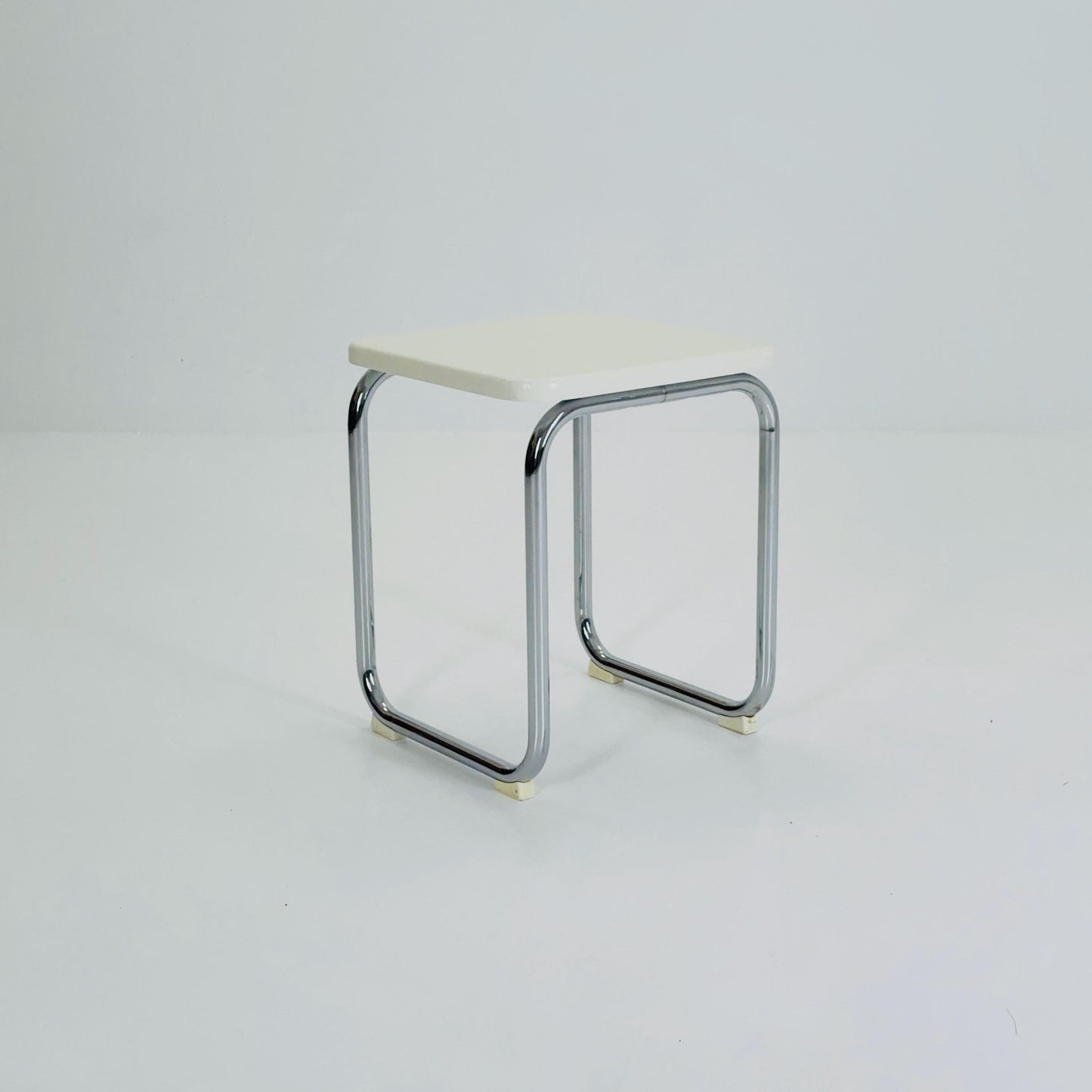 Mid Century Bauhaus Side Table / Stool by Nicol, Bauhaus Germany 1980s